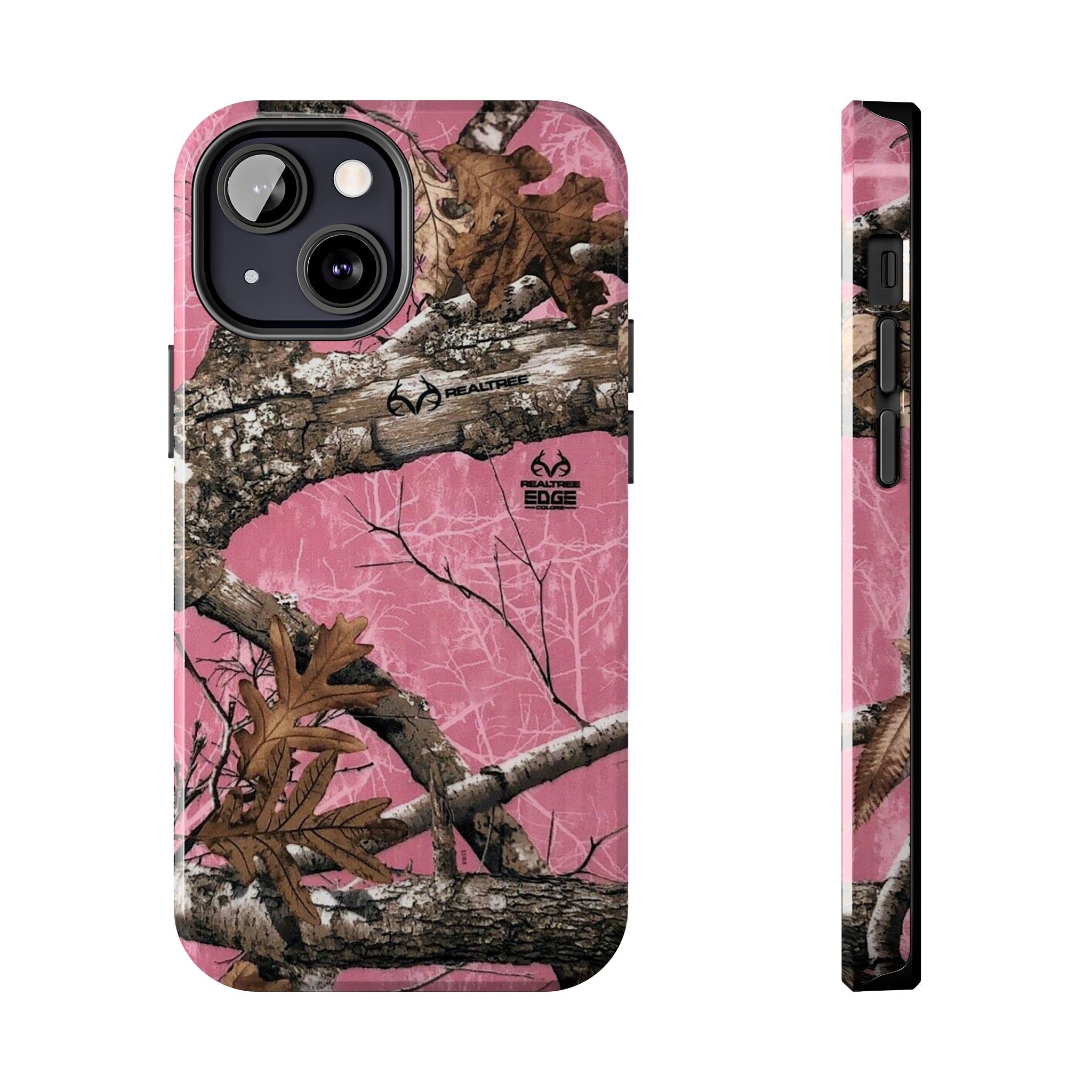 Pink Camo Real Tree Phone Case  - Tough Impact-Resistant Case