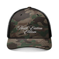 CAMO NORTH EASTERN ELITISM HAT SCRIPT TEXT