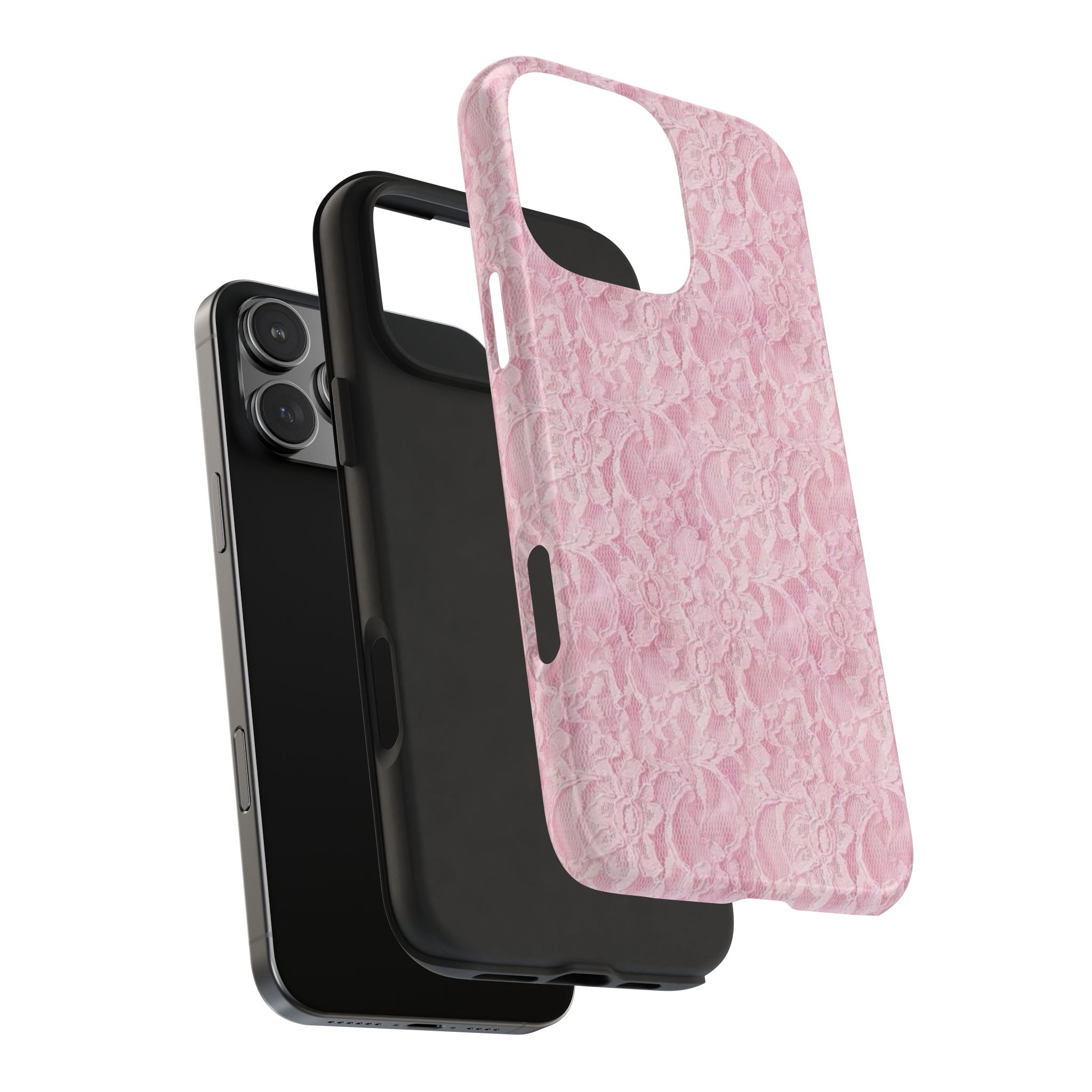 Pink Lace Phone Case