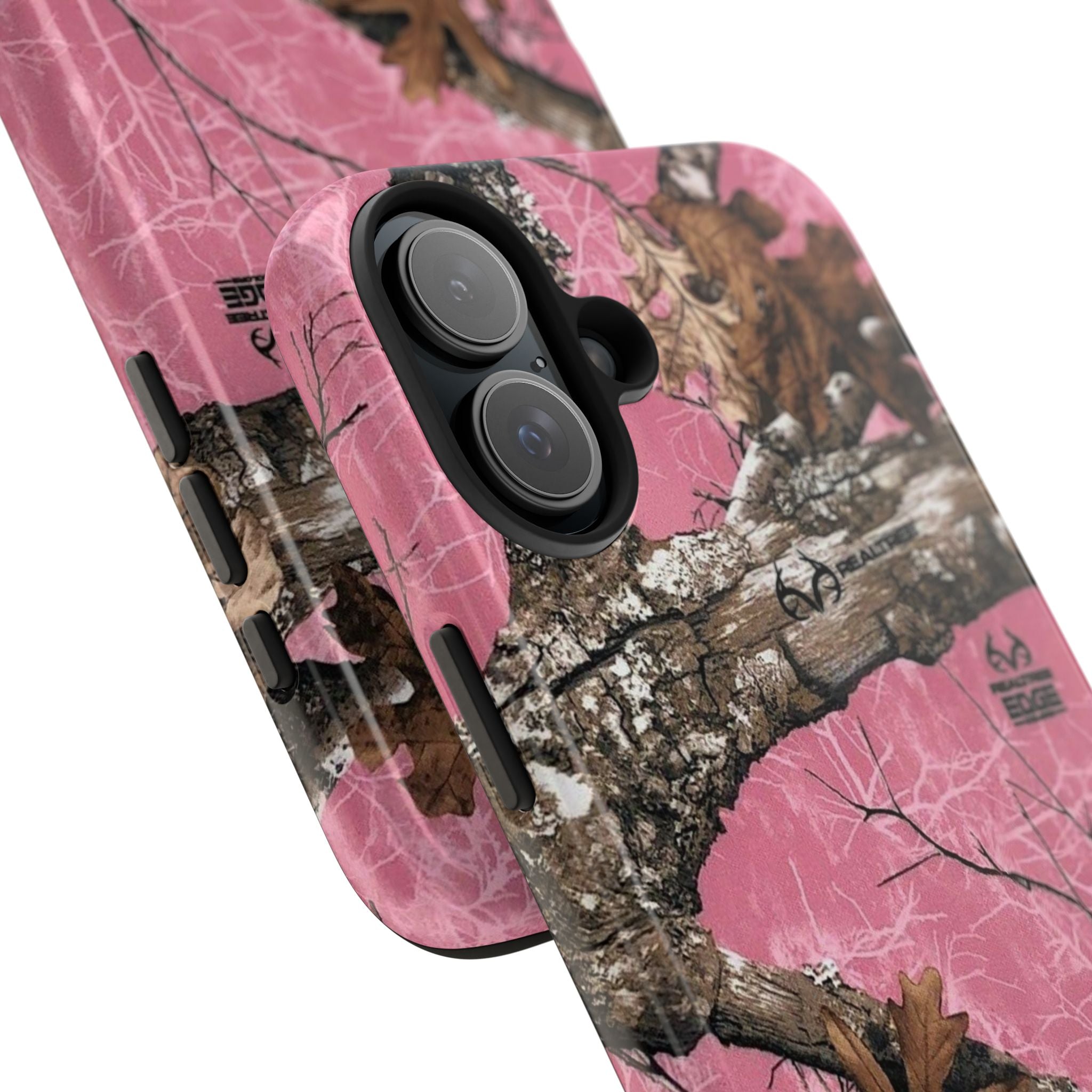 Pink Camo Real Tree Phone Case  - Tough Impact-Resistant Case