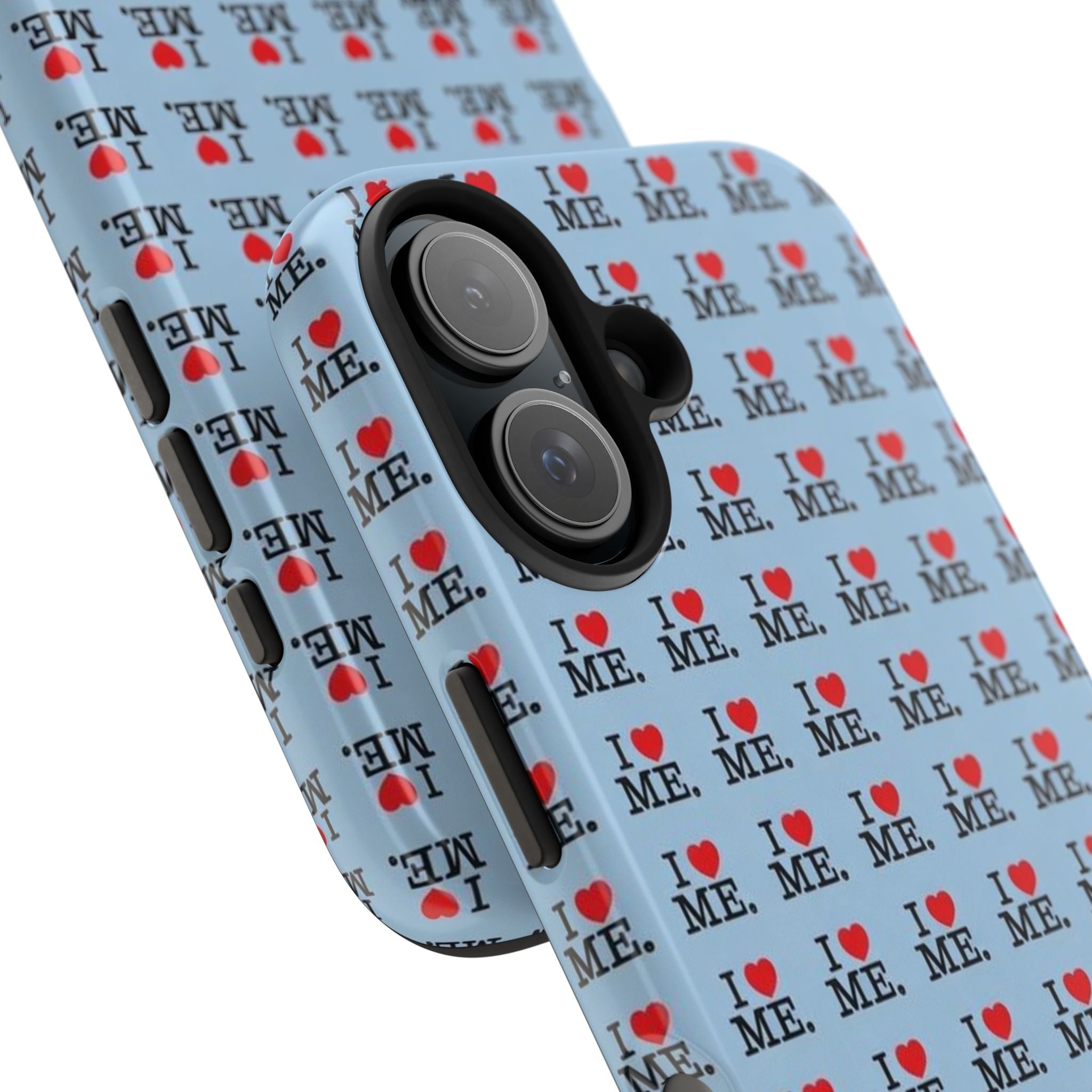 I <3 Me Baby Blue Phone Case