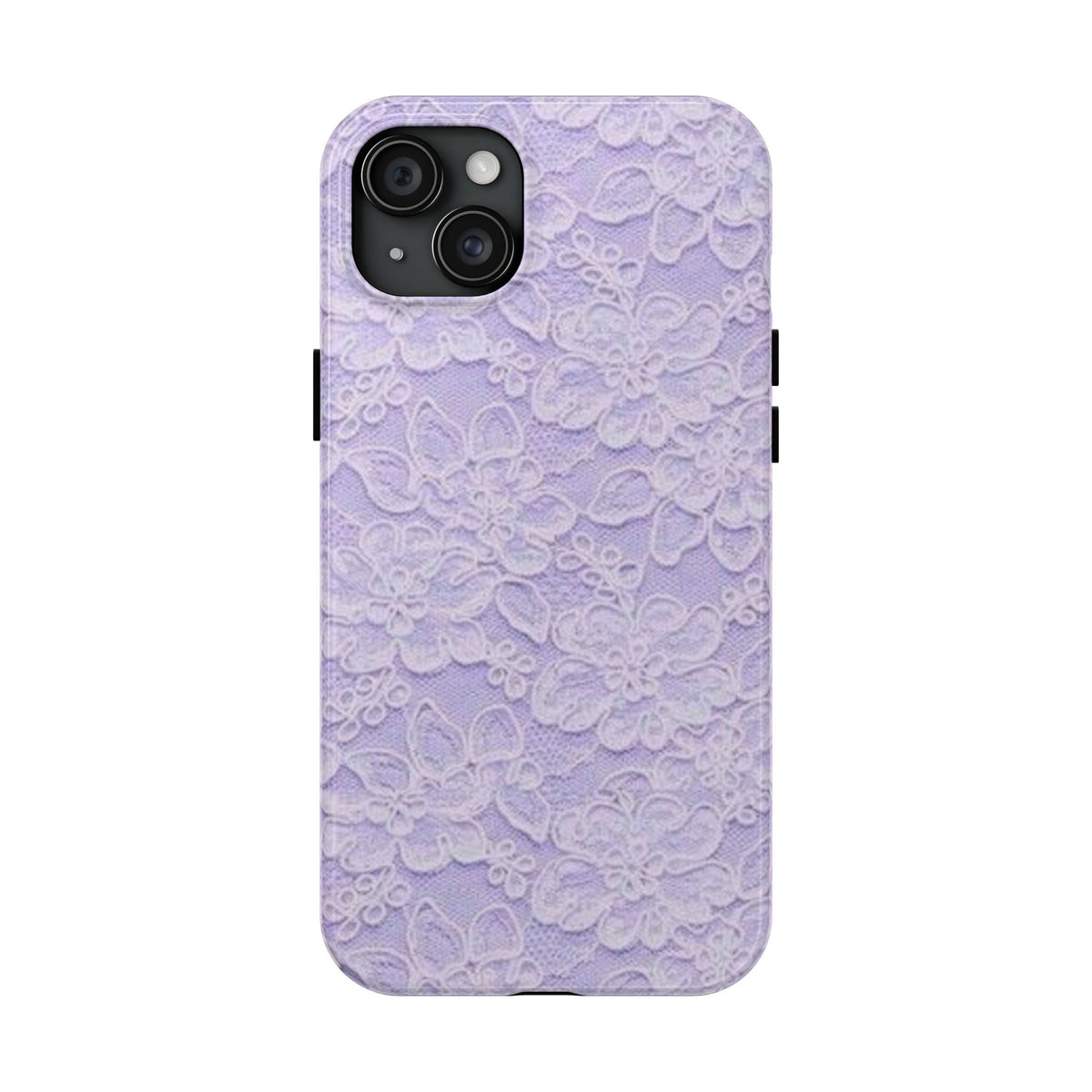 Purple Lace Cute Coquette Phone Case