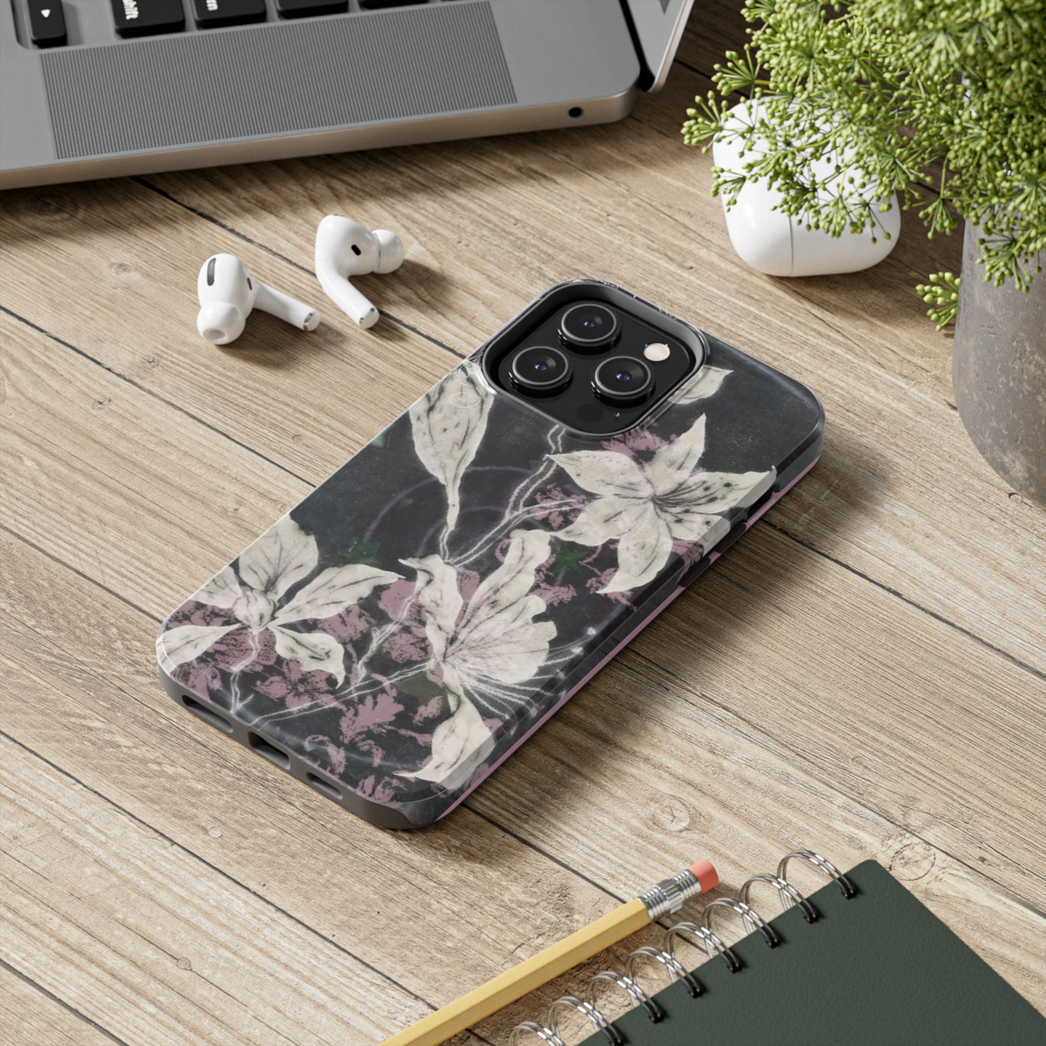 Grunge Faded Flower Phone Case