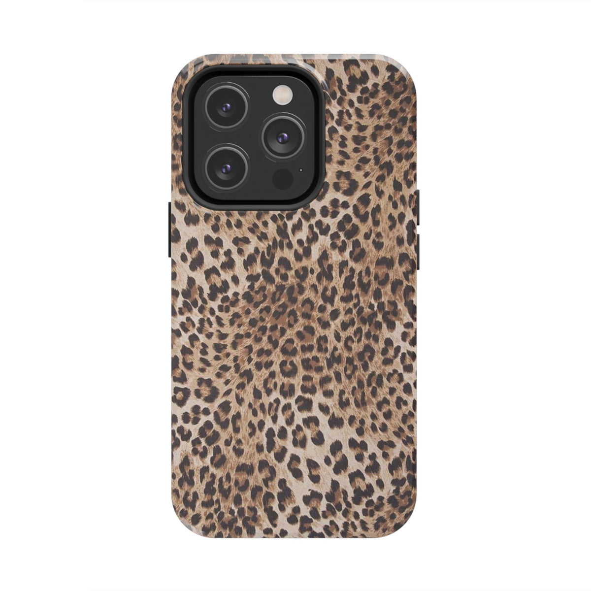Small Graphic Cheetah Print Phone Case