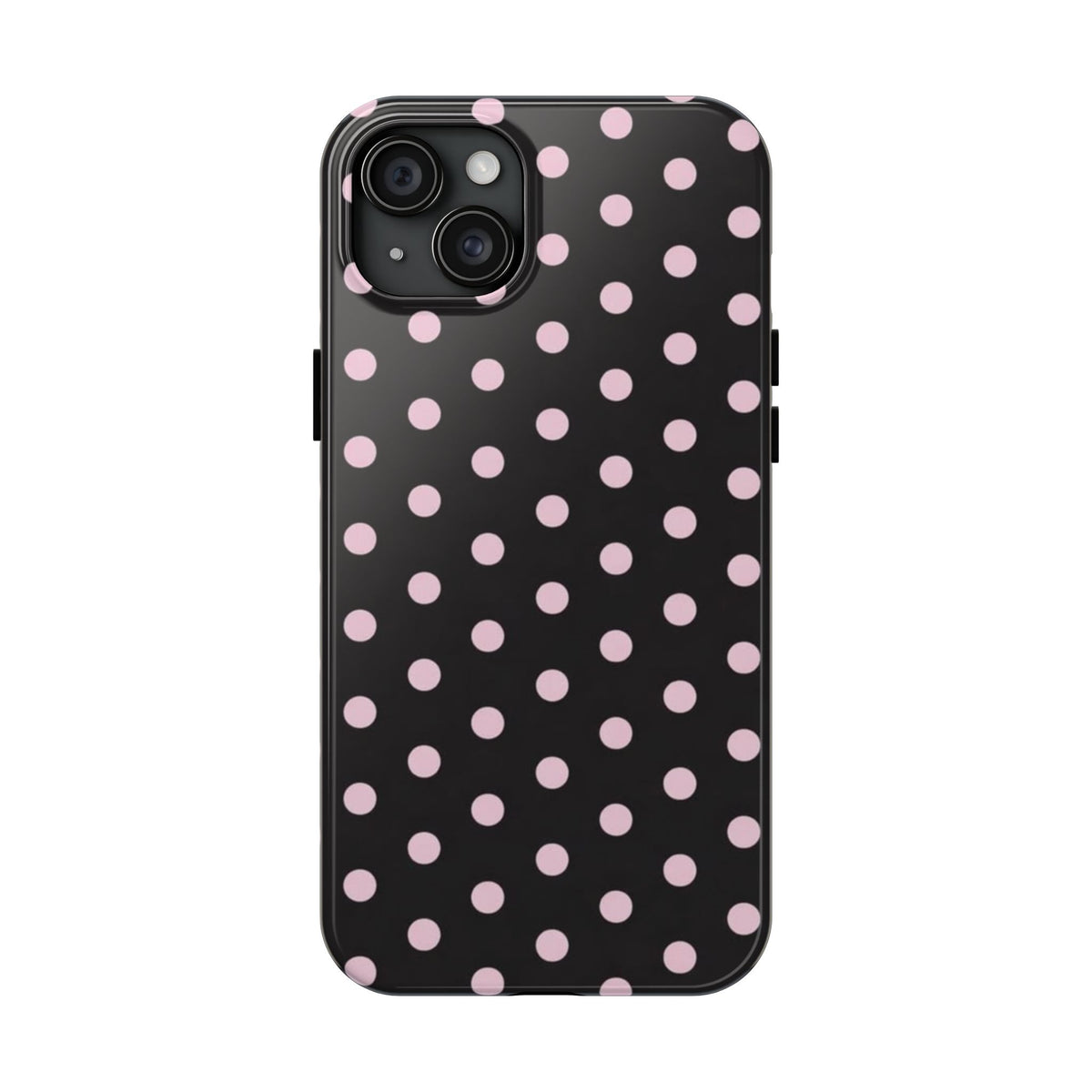 Black and Pink Spots Phone Case
