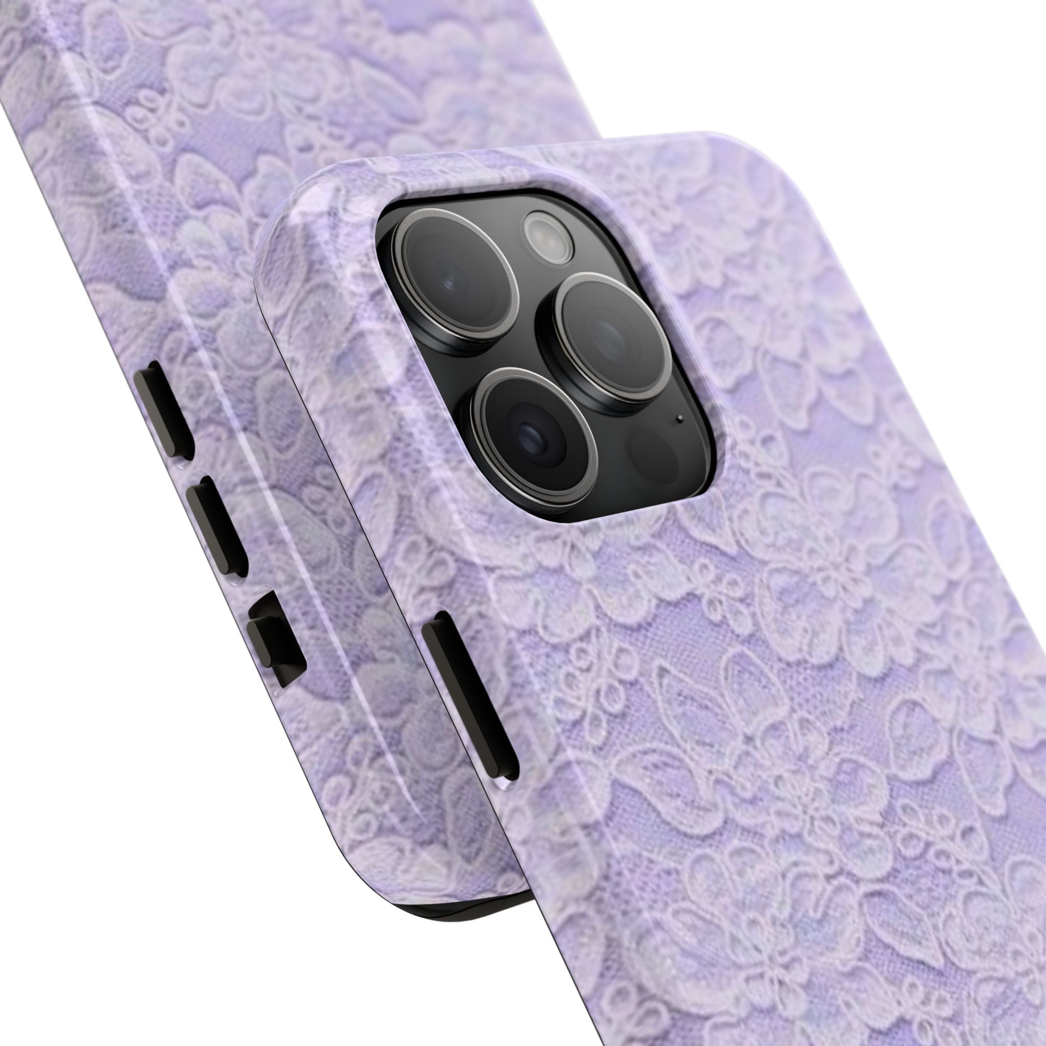 Purple Lace Cute Coquette Phone Case