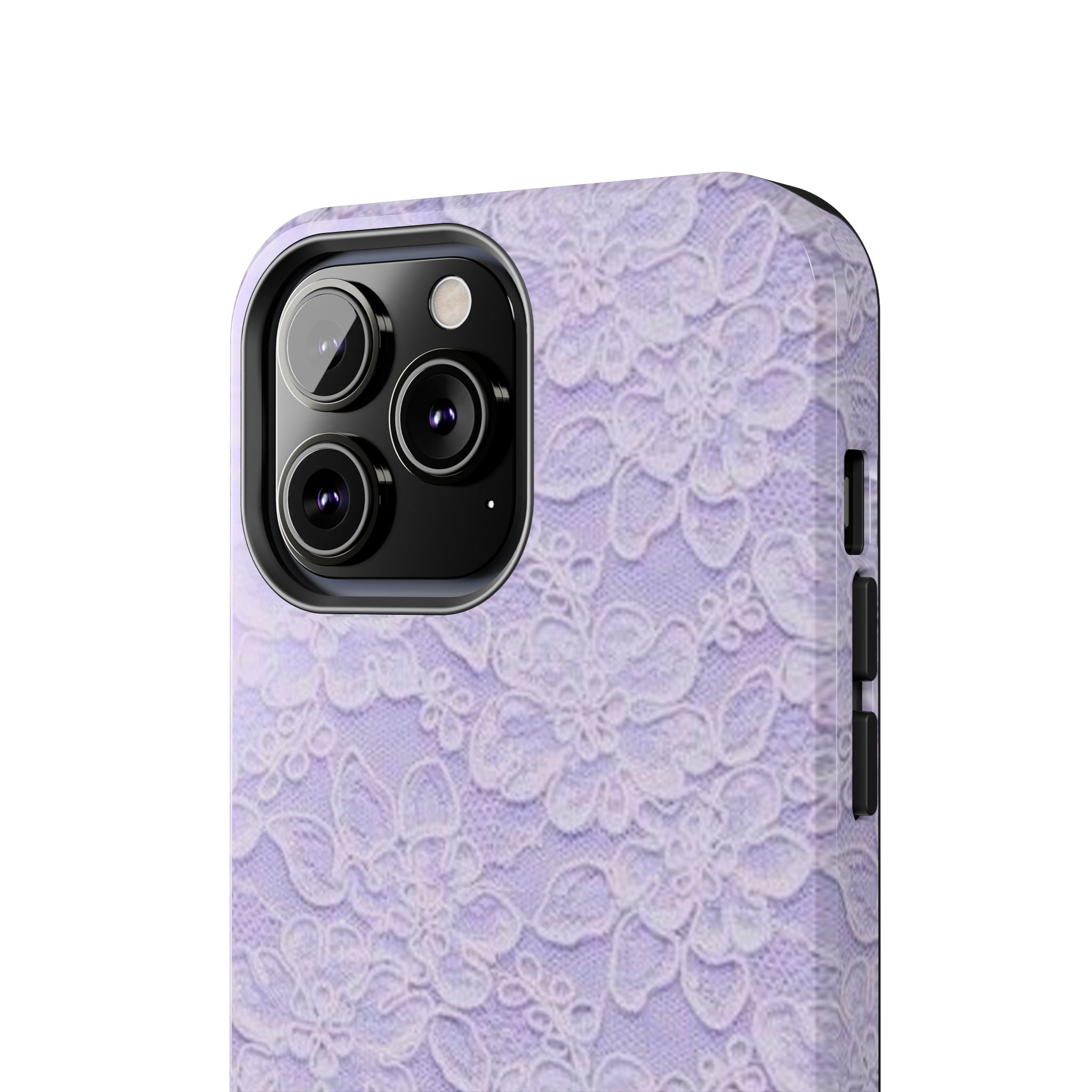 Purple Lace Cute Coquette Phone Case
