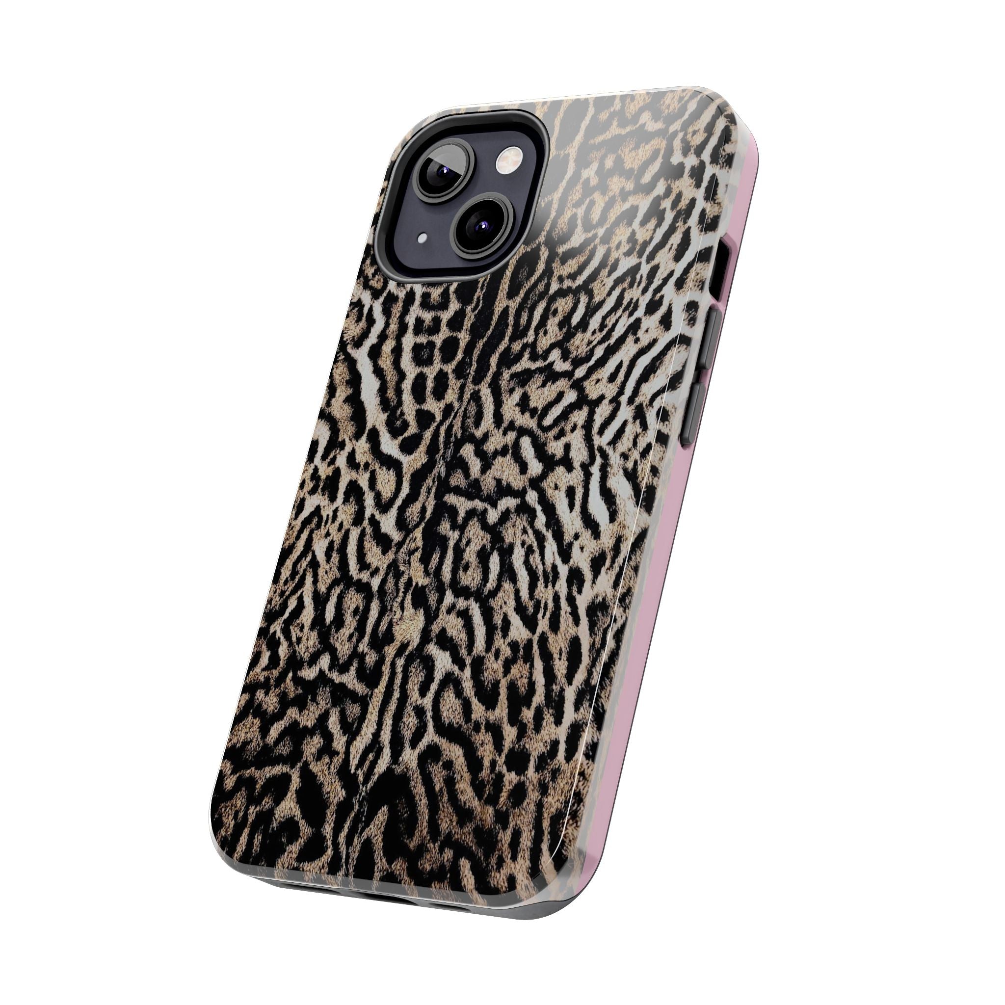 Classic Leopard Cheetah Photo Print Phone Case  - Tough Impact-Resistant Case