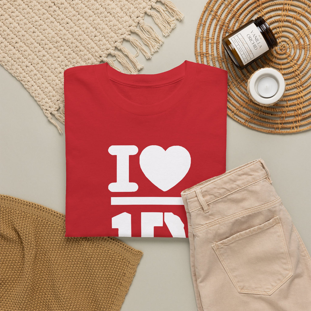 One Direction Shirt I heart 1D Harry Styles Lyric Inspired 100% Cotton Shirt