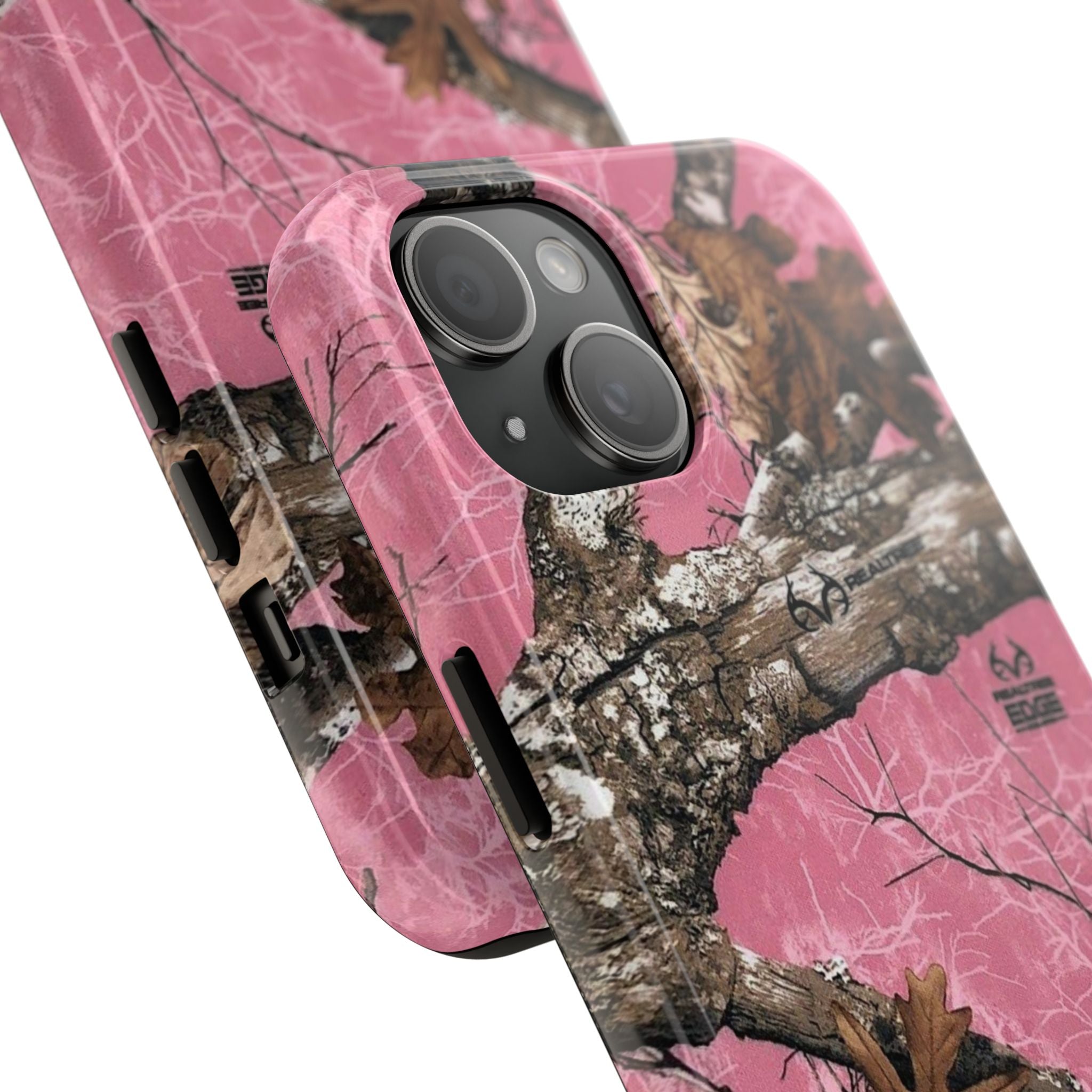 Pink Camo Real Tree Phone Case  - Tough Impact-Resistant Case