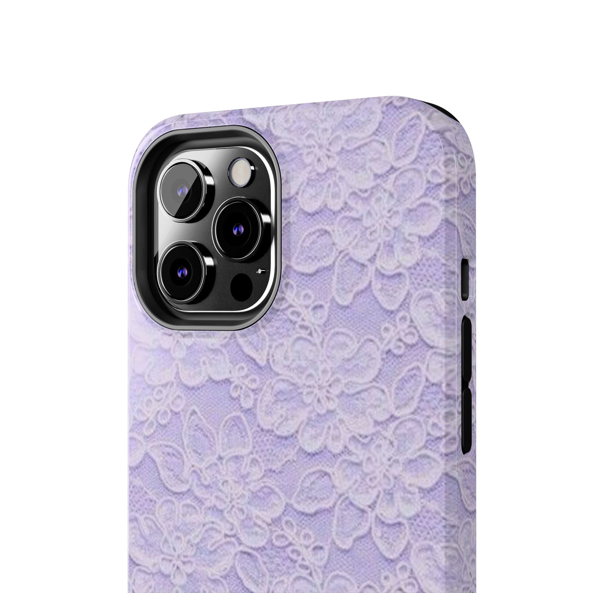 Purple Lace Cute Coquette Phone Case