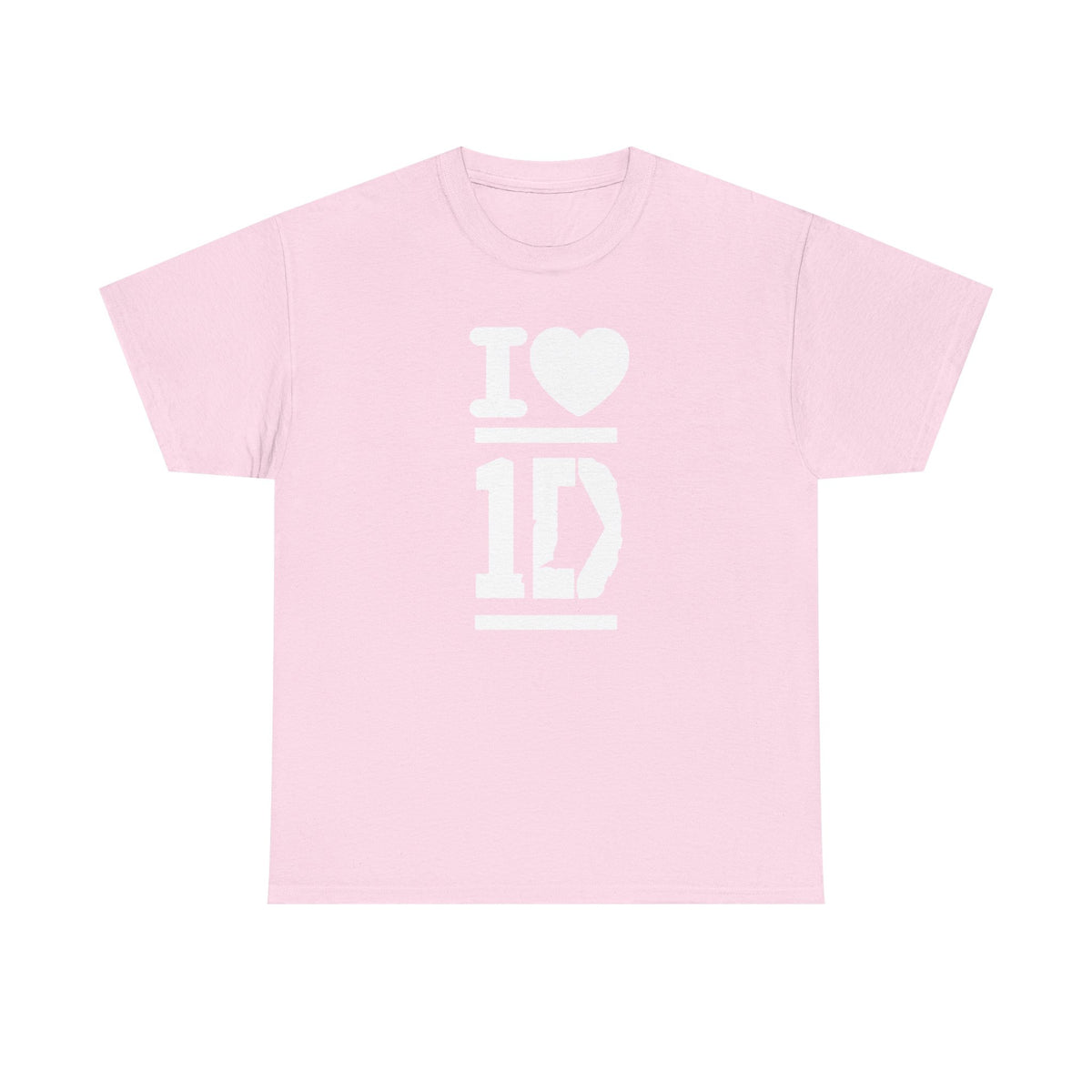 One Direction Shirt I heart 1D Harry Styles Lyric Inspired 100% Cotton Shirt