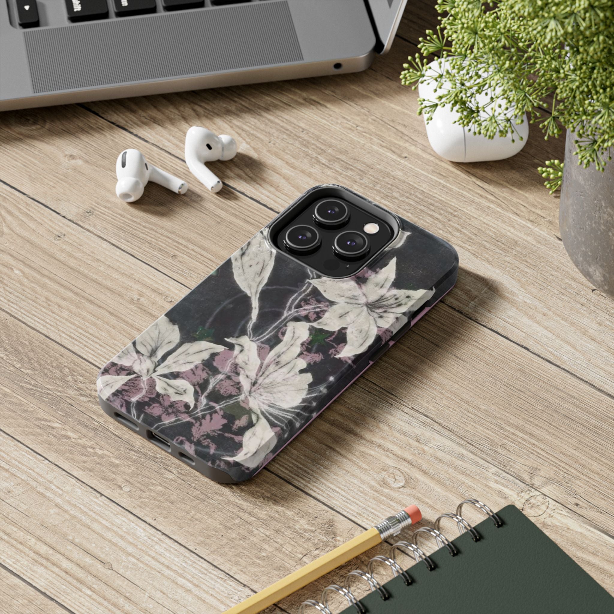 Grunge Faded Flower Phone Case