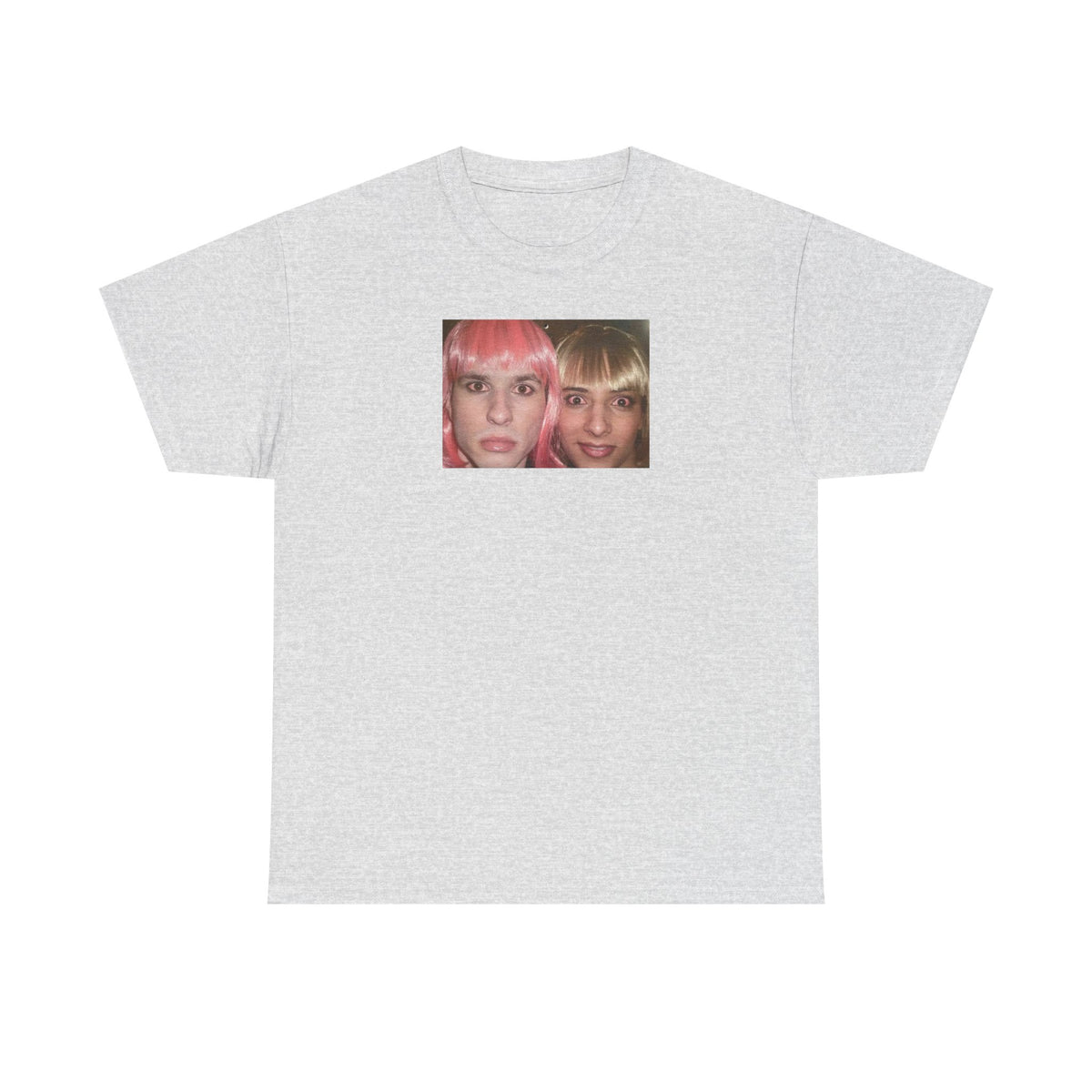 Proud Slushy Noobz Martin and Hamzah Funny Faded Wig Pic Fan Merch - 100% Cotton Tee