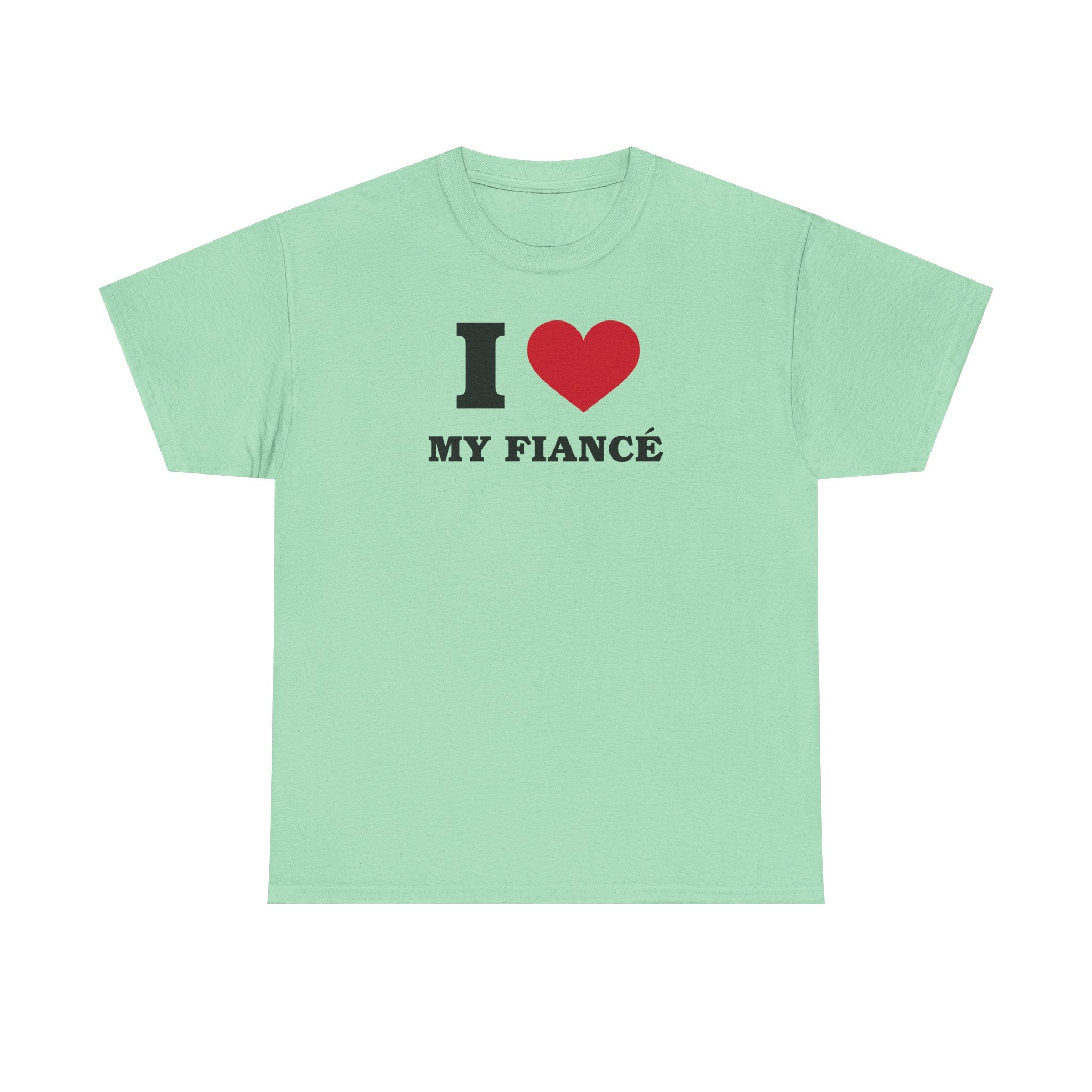 I Heart My Fiancé 100% Cotton Tee