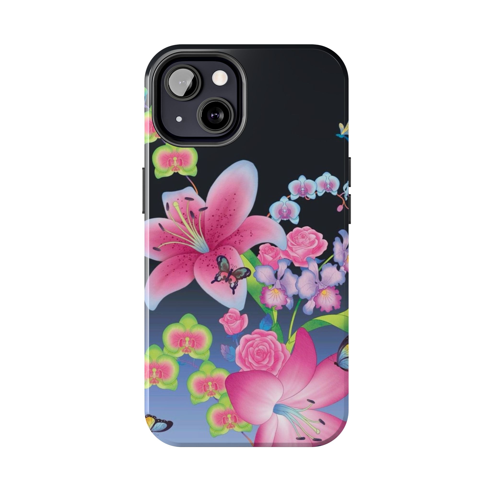 Bright Lily and Orchid  Phone Case