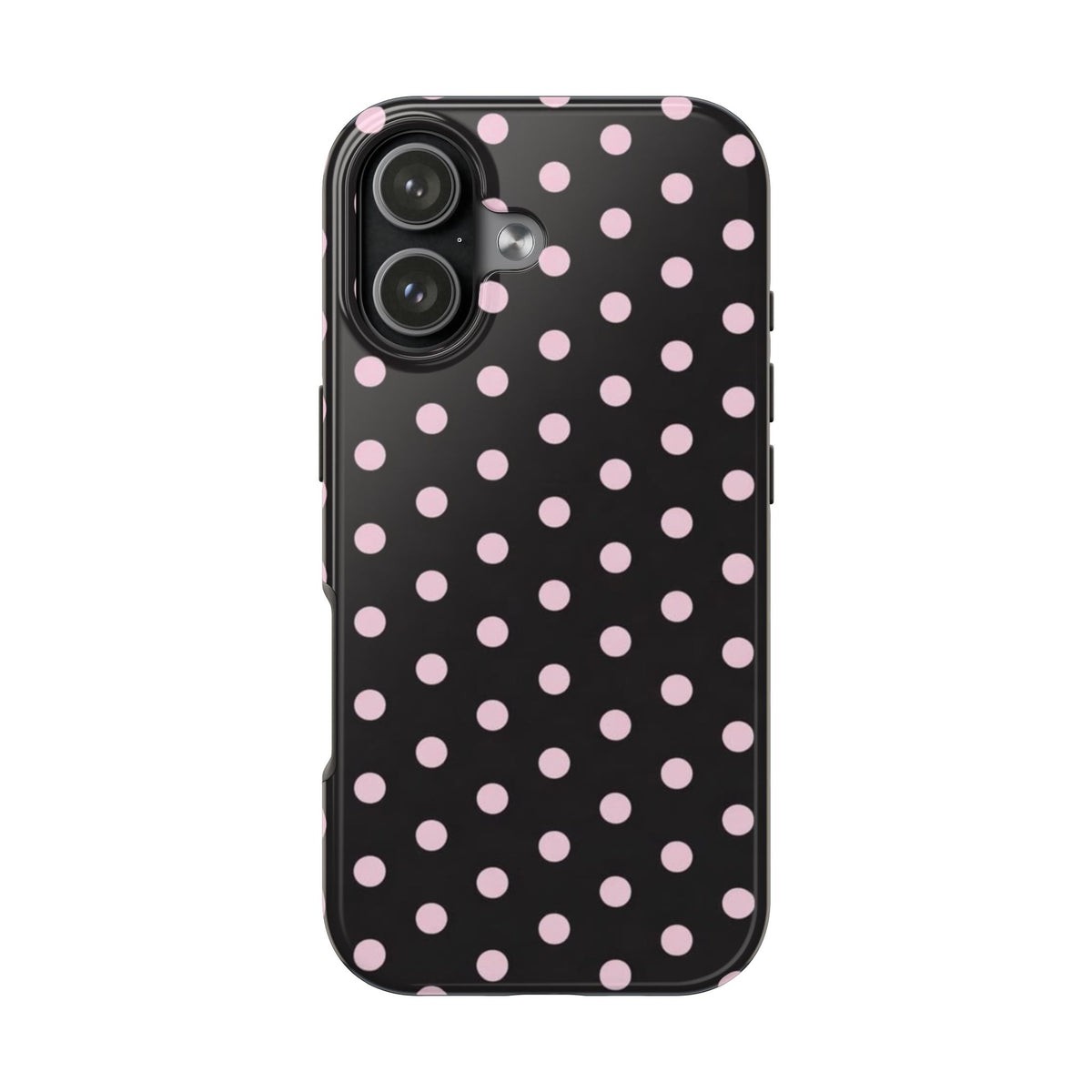 Black and Pink Spots Phone Case