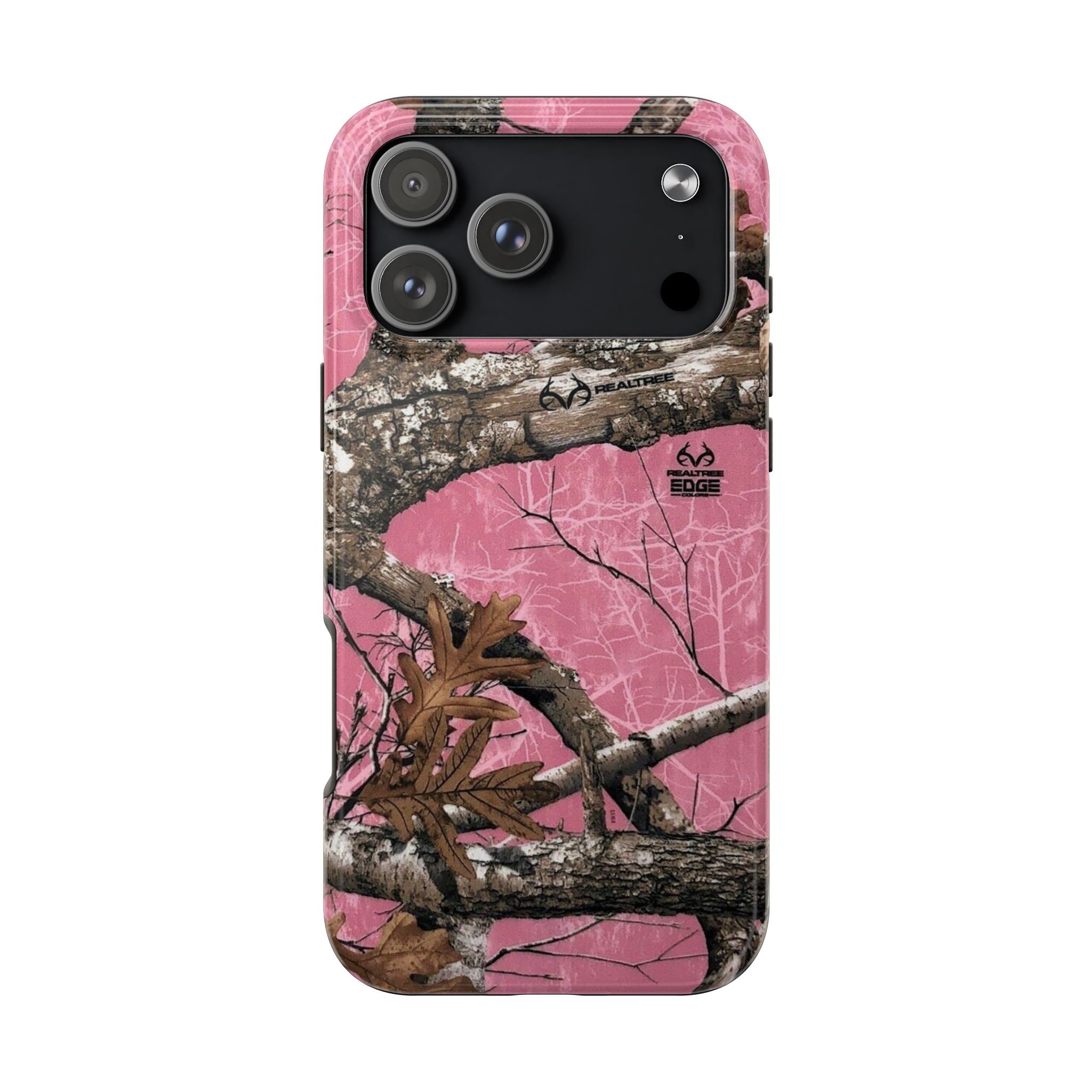 Pink Camo Real Tree Phone Case  - Tough Impact-Resistant Case