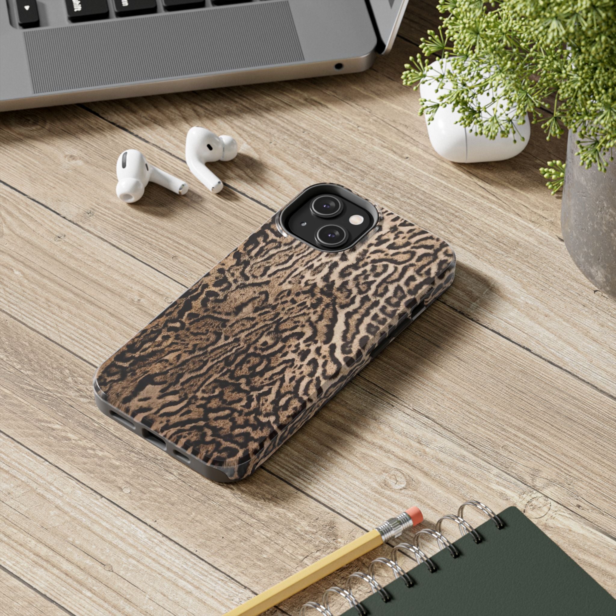 Light Cheetah Leopard Phone Case  - Tough Impact-Resistant Case