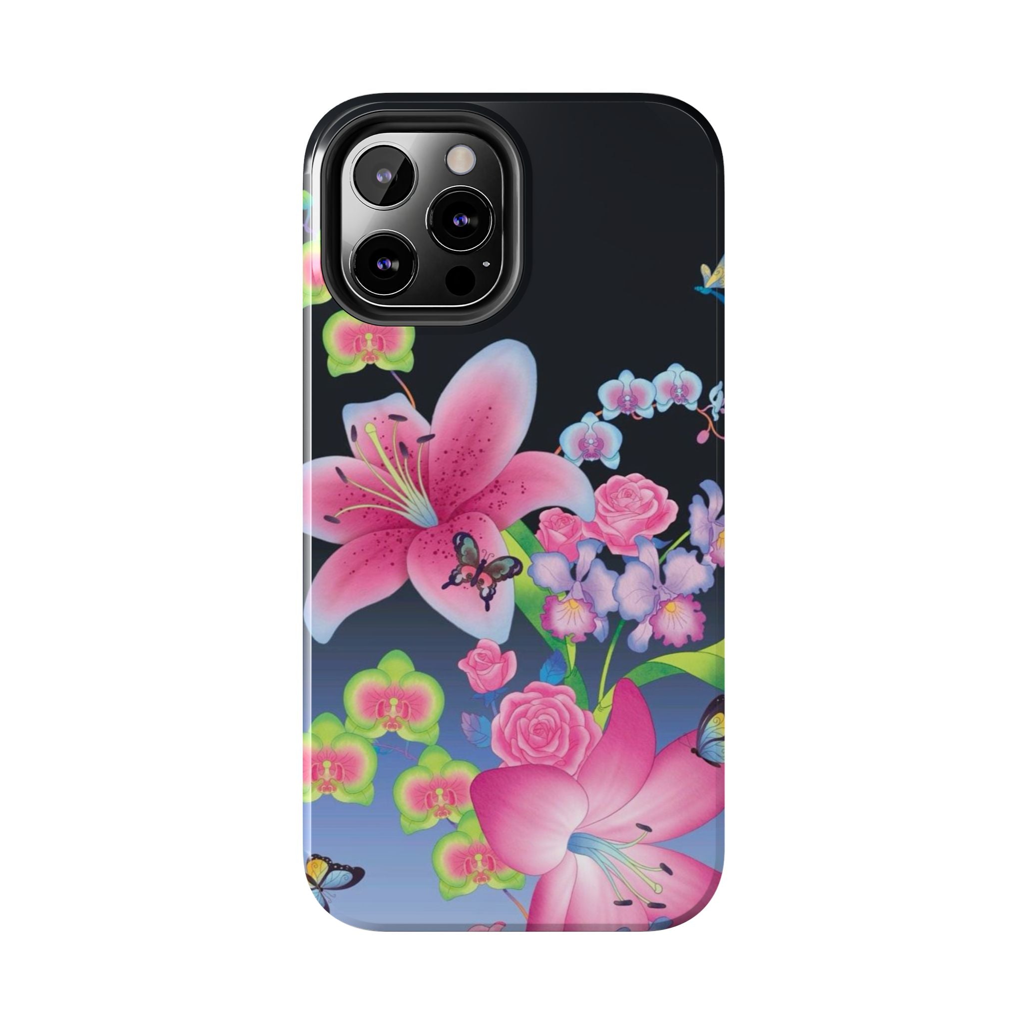 Bright Lily and Orchid  Phone Case