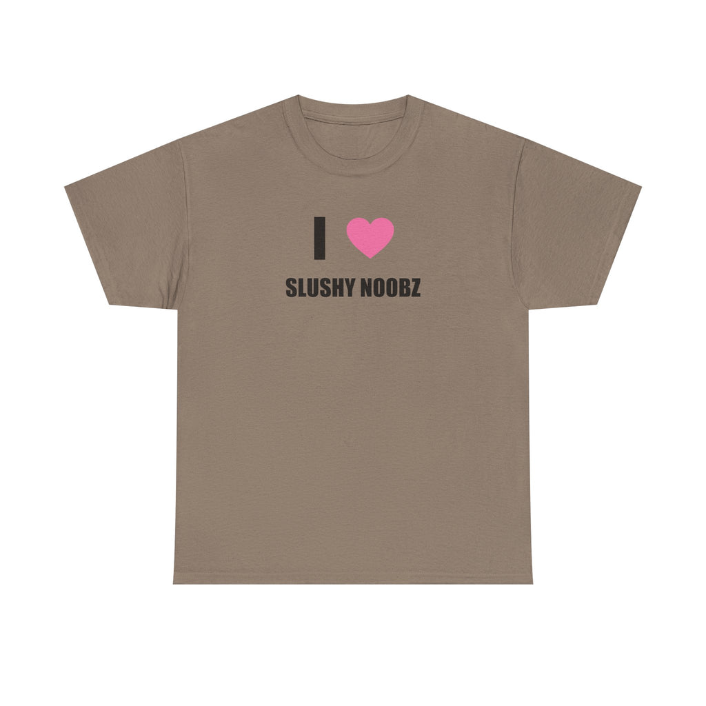 I Love Slushy Noobz Unisex Heavy Cotton Tee