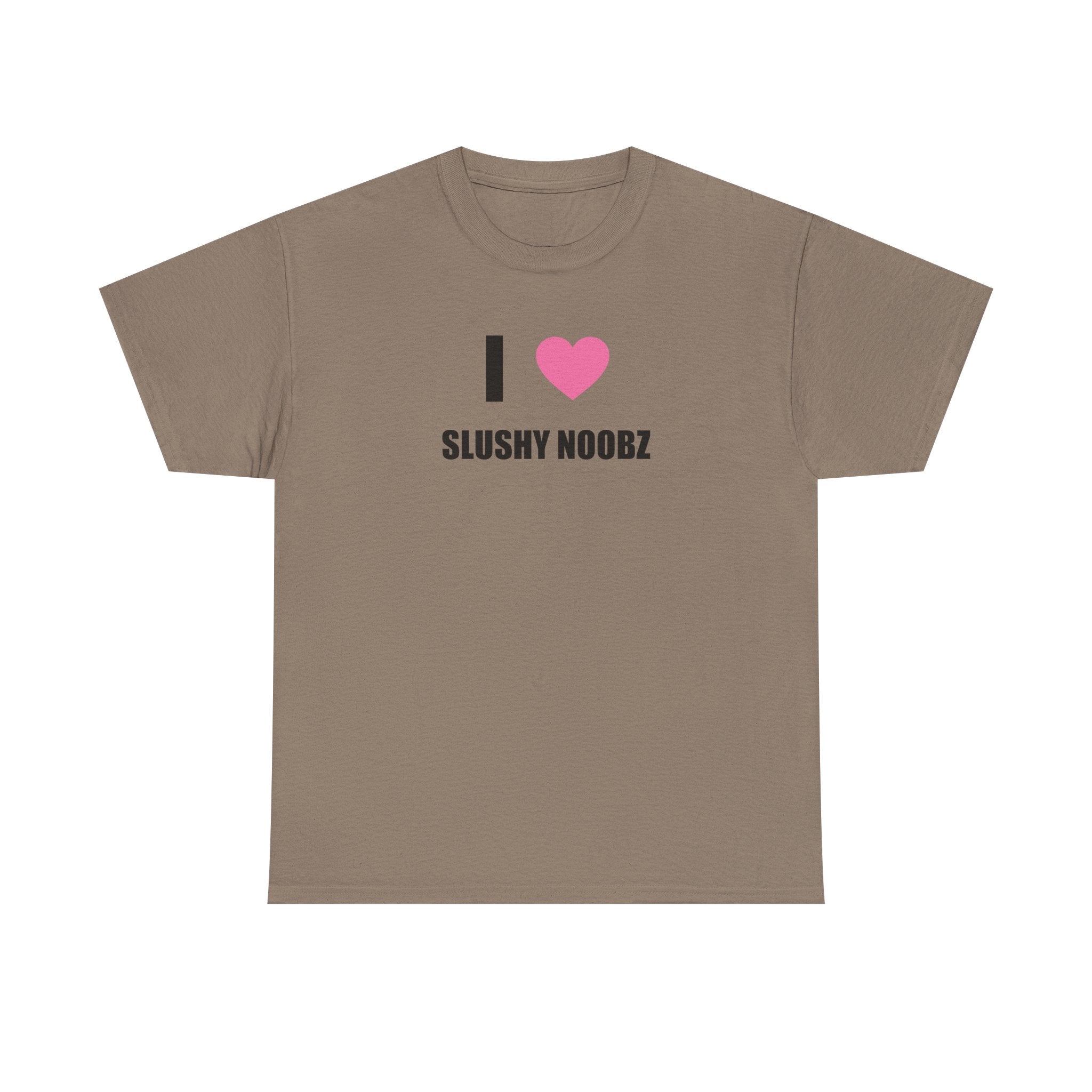 I Love Slushy Noobz Unisex Heavy Cotton Tee