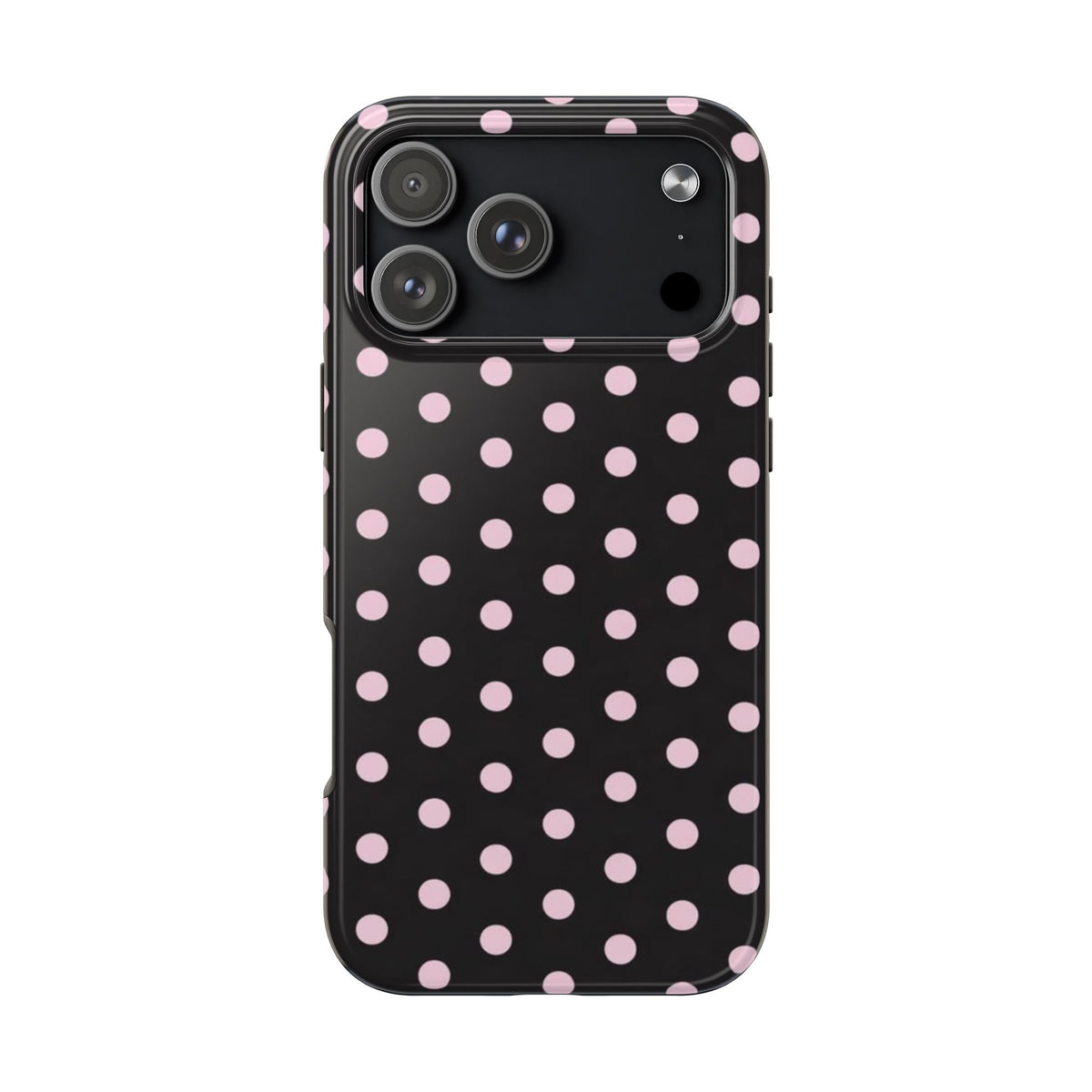 Black and Pink Spots Phone Case