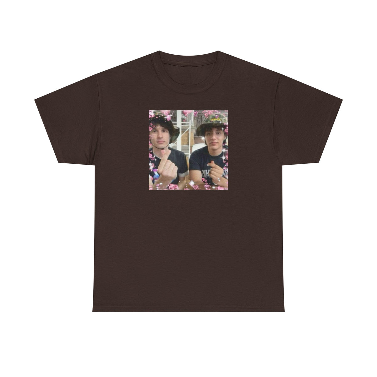 Proud Slushy Noobz Kawaii Cute Pic Martin and Hamzah Fan Merch Unisex Heavy Cotton Tee