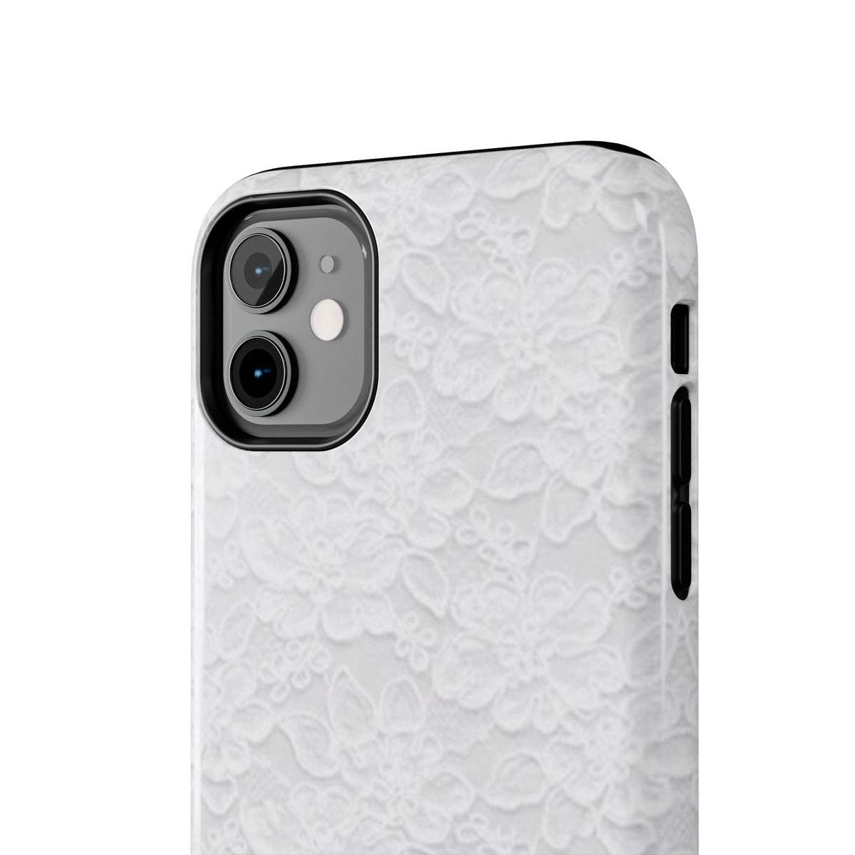 White Lace Coquette Phone Case