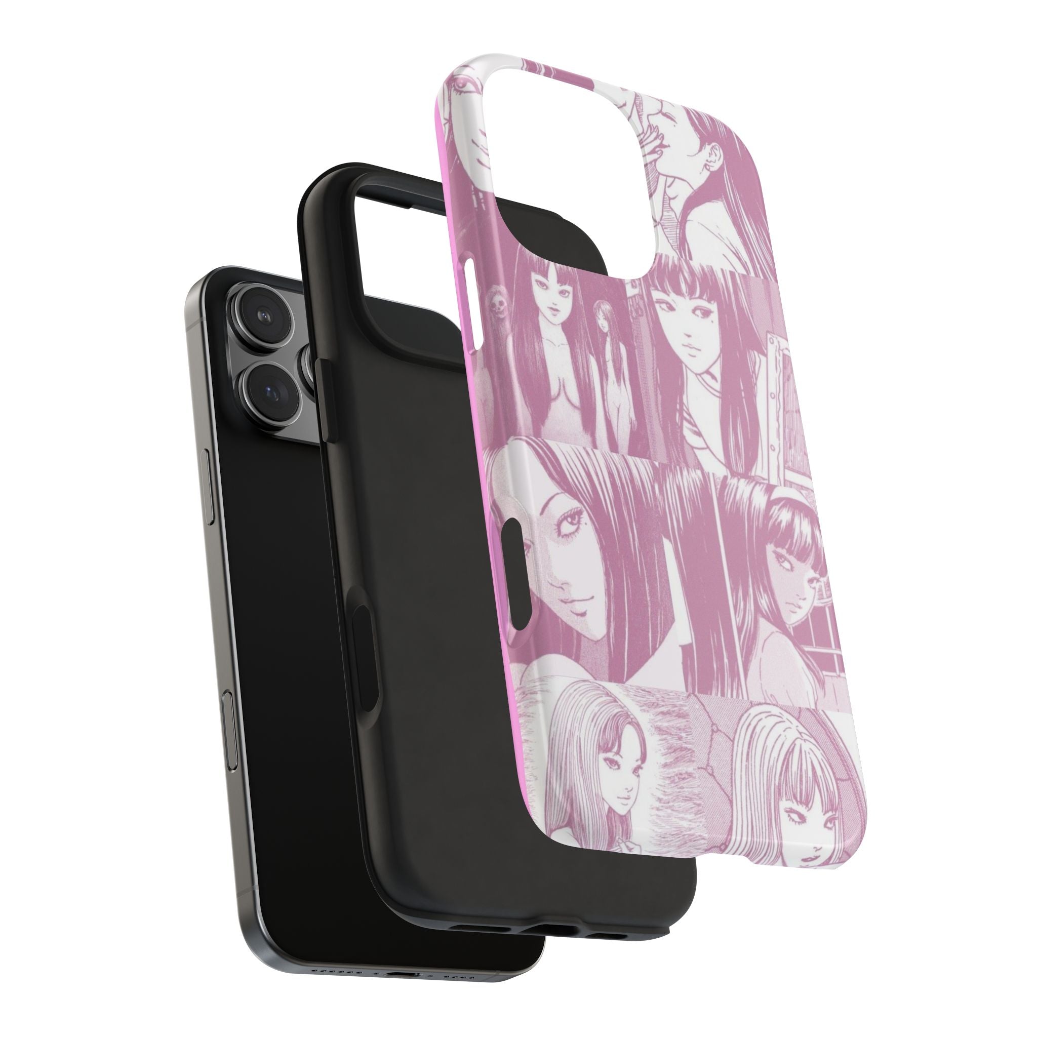 Cute Pink Anime Girl Comic BookPhone Case  - Tough Impact-Resistant Cases