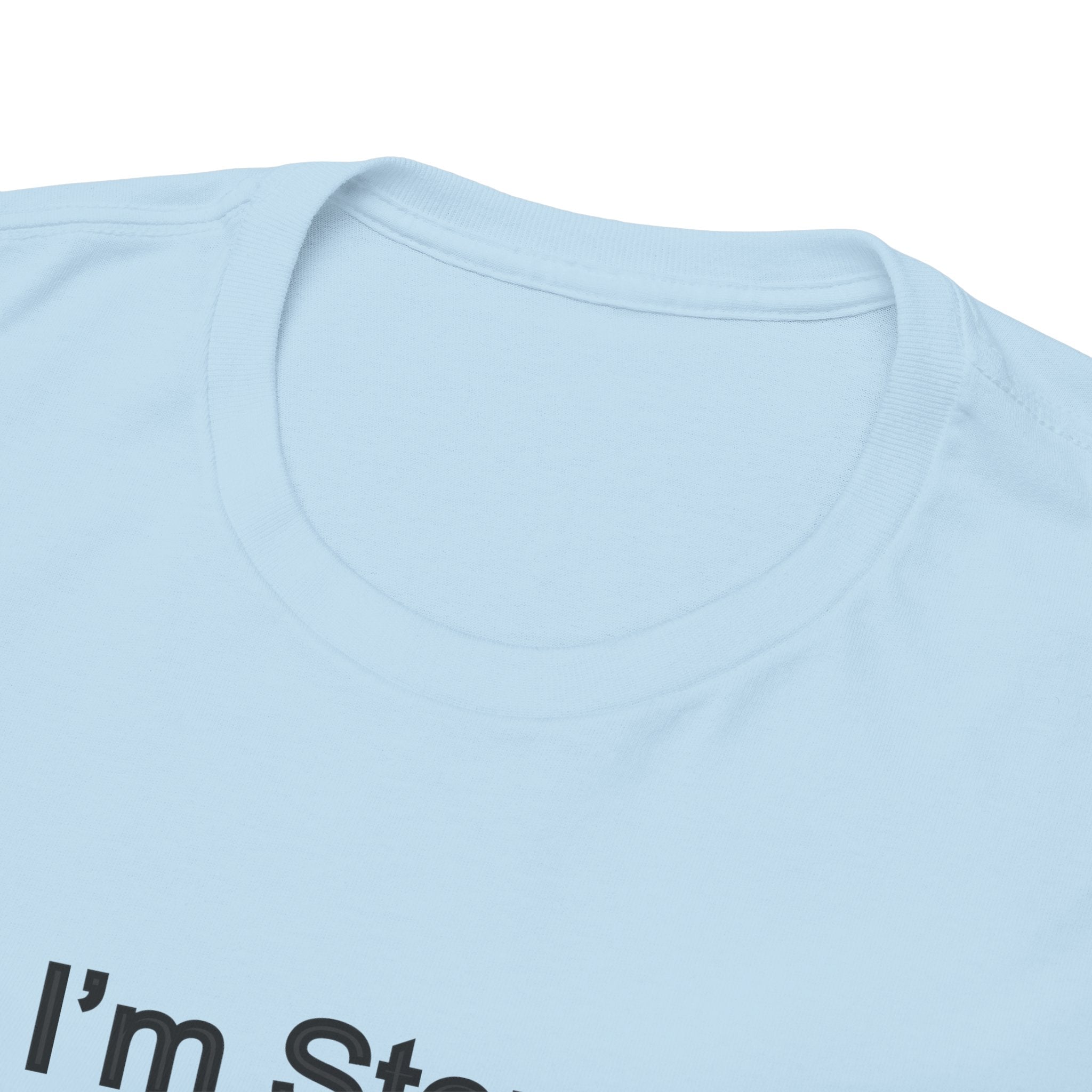 I'm Stoned in Japanese Unisex 100% Cotton Tee