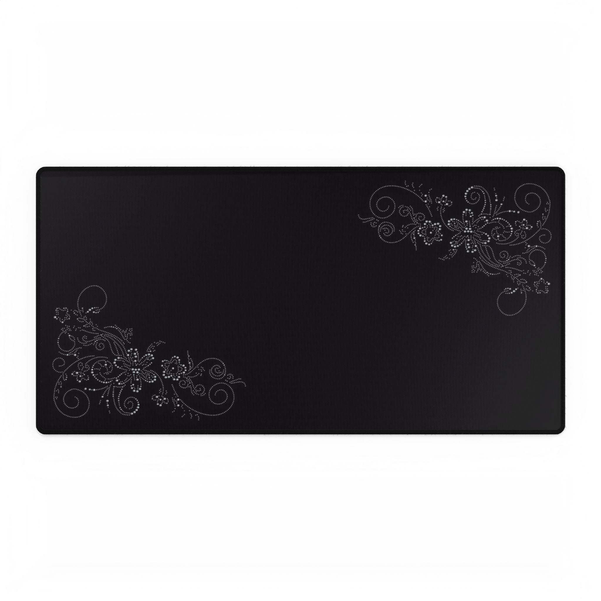 Floral Beaded Print XL Mouse Pad