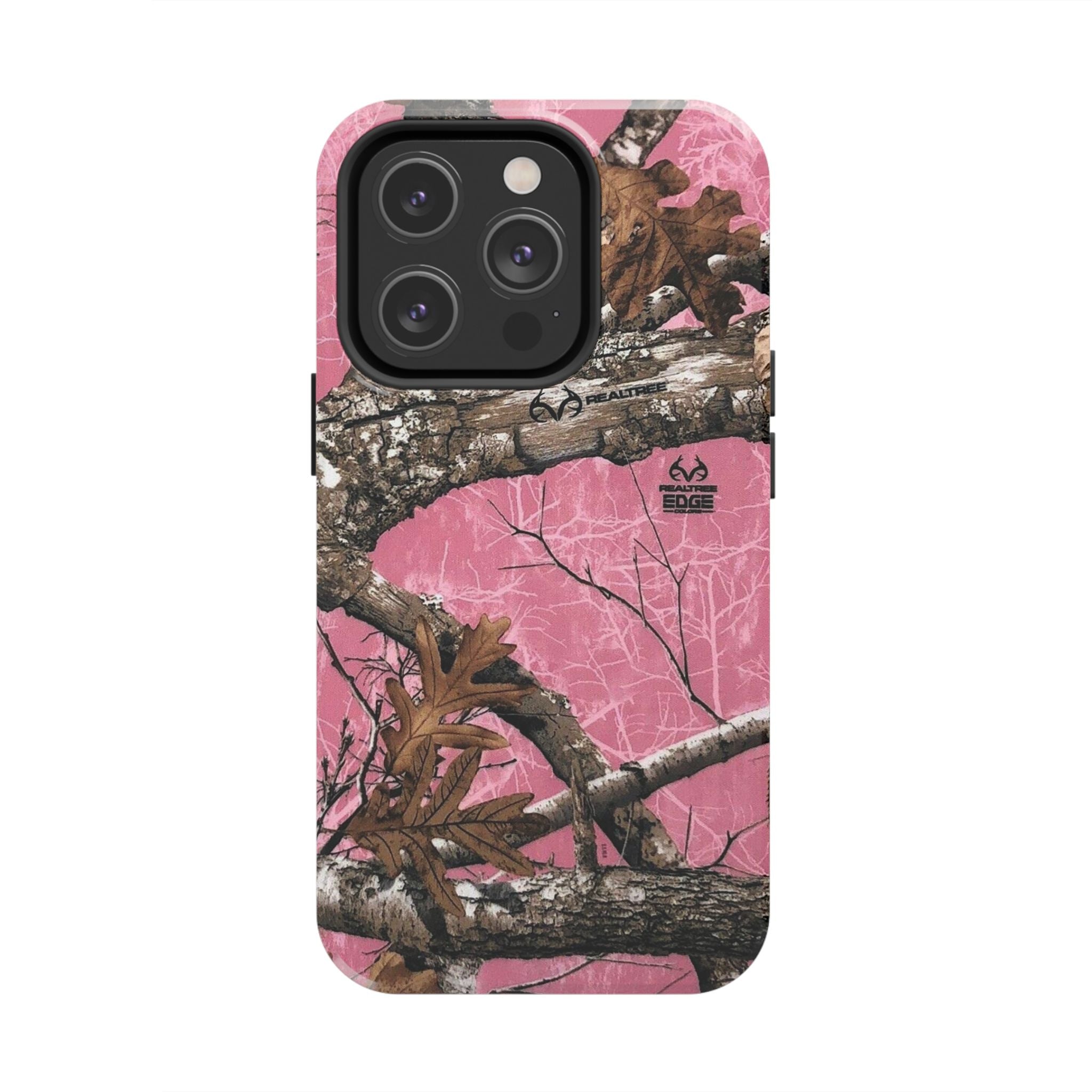 Pink Camo Real Tree Phone Case  - Tough Impact-Resistant Case