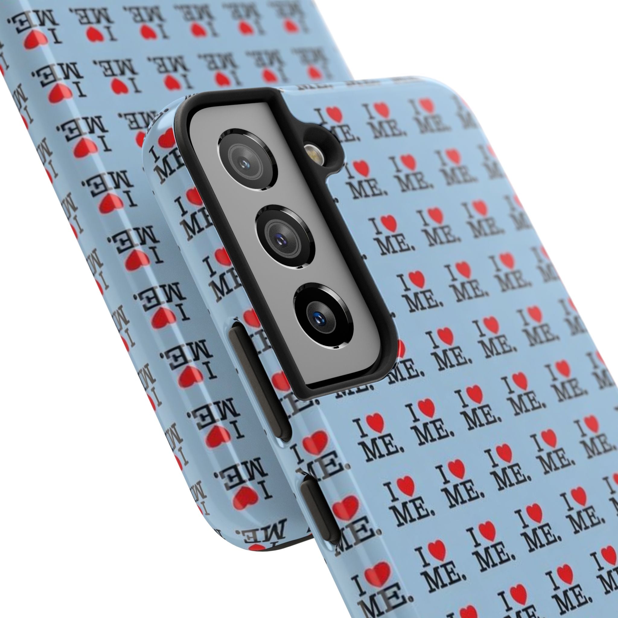 I <3 Me Baby Blue Phone Case