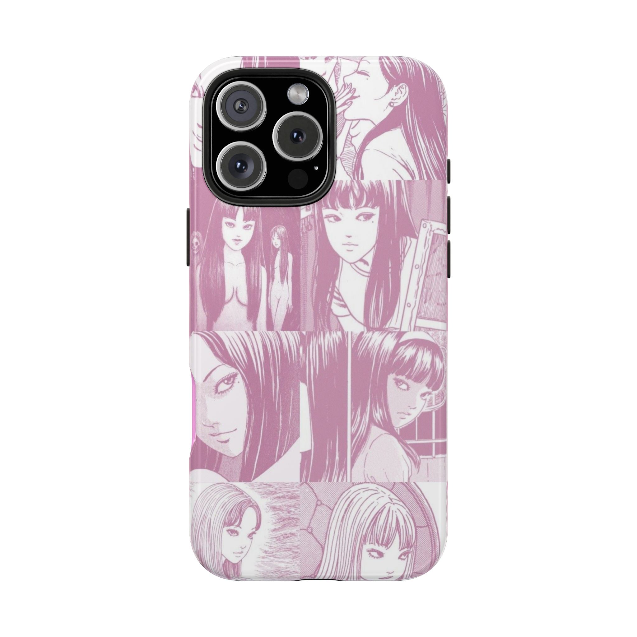 Cute Pink Anime Girl Comic BookPhone Case  - Tough Impact-Resistant Cases