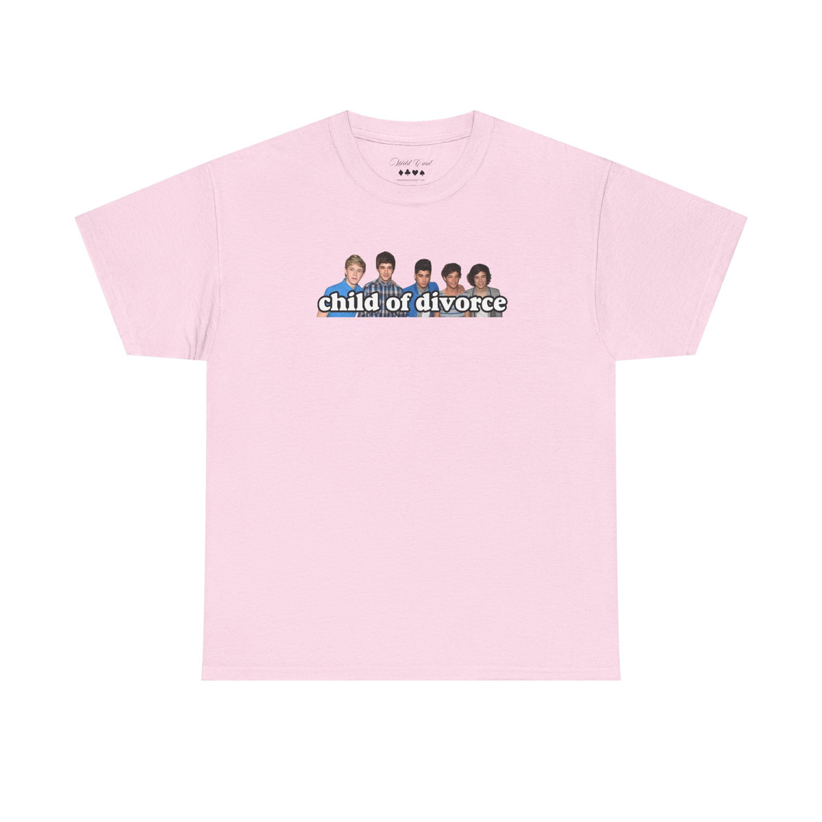 Child of Divorce 1D Fan Merch 100% Cotton T Shirt