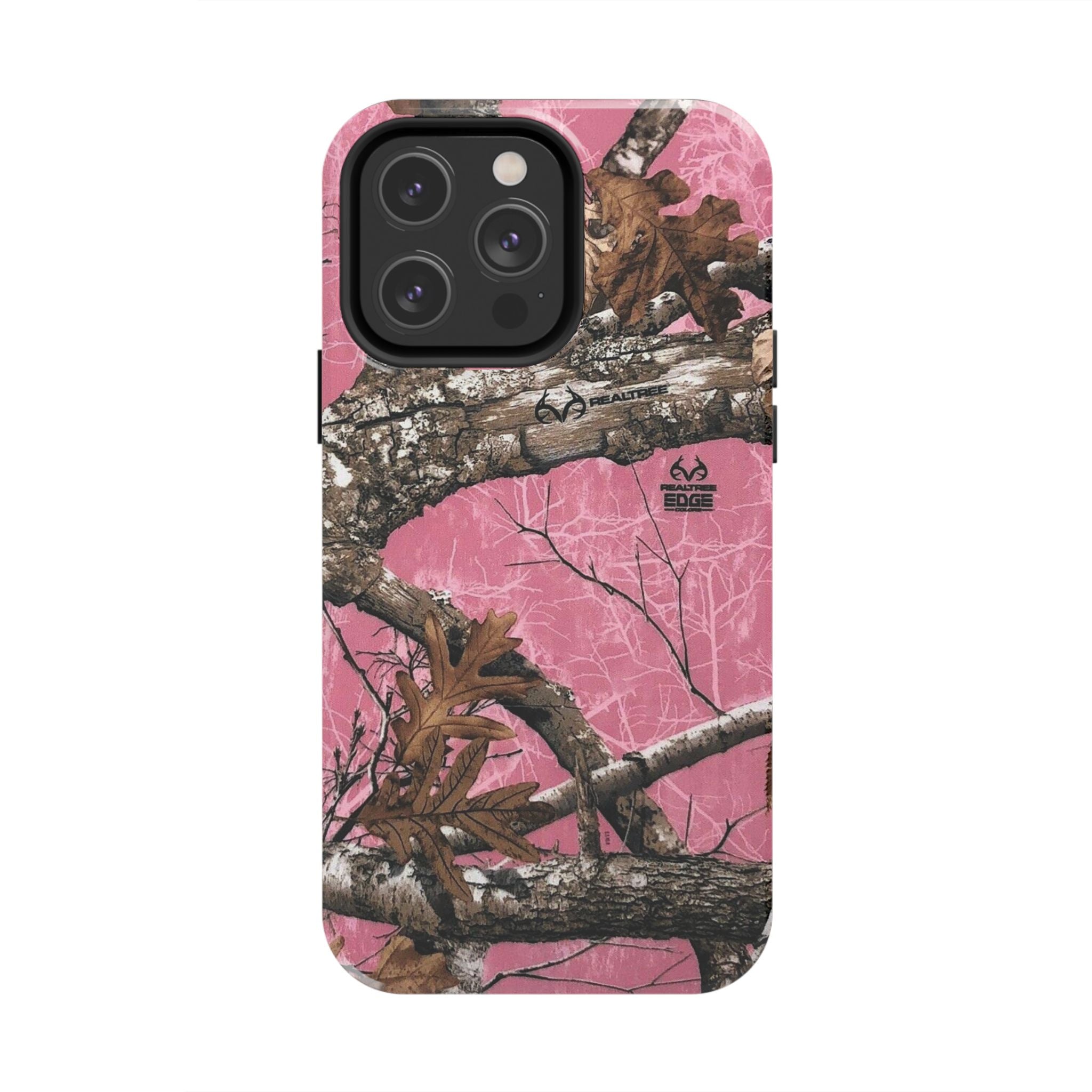 Pink Camo Real Tree Phone Case  - Tough Impact-Resistant Case
