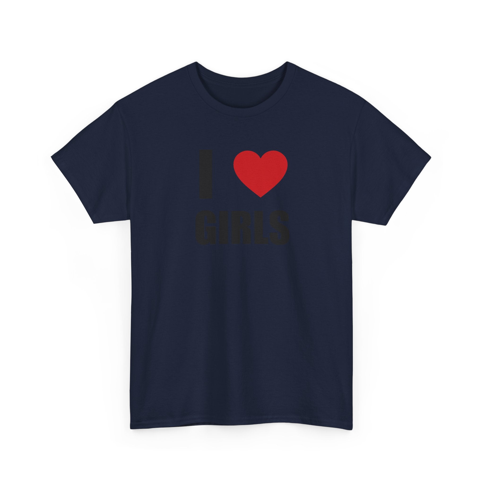 I Love Girls <3 Unisex 100% Cotton Tee