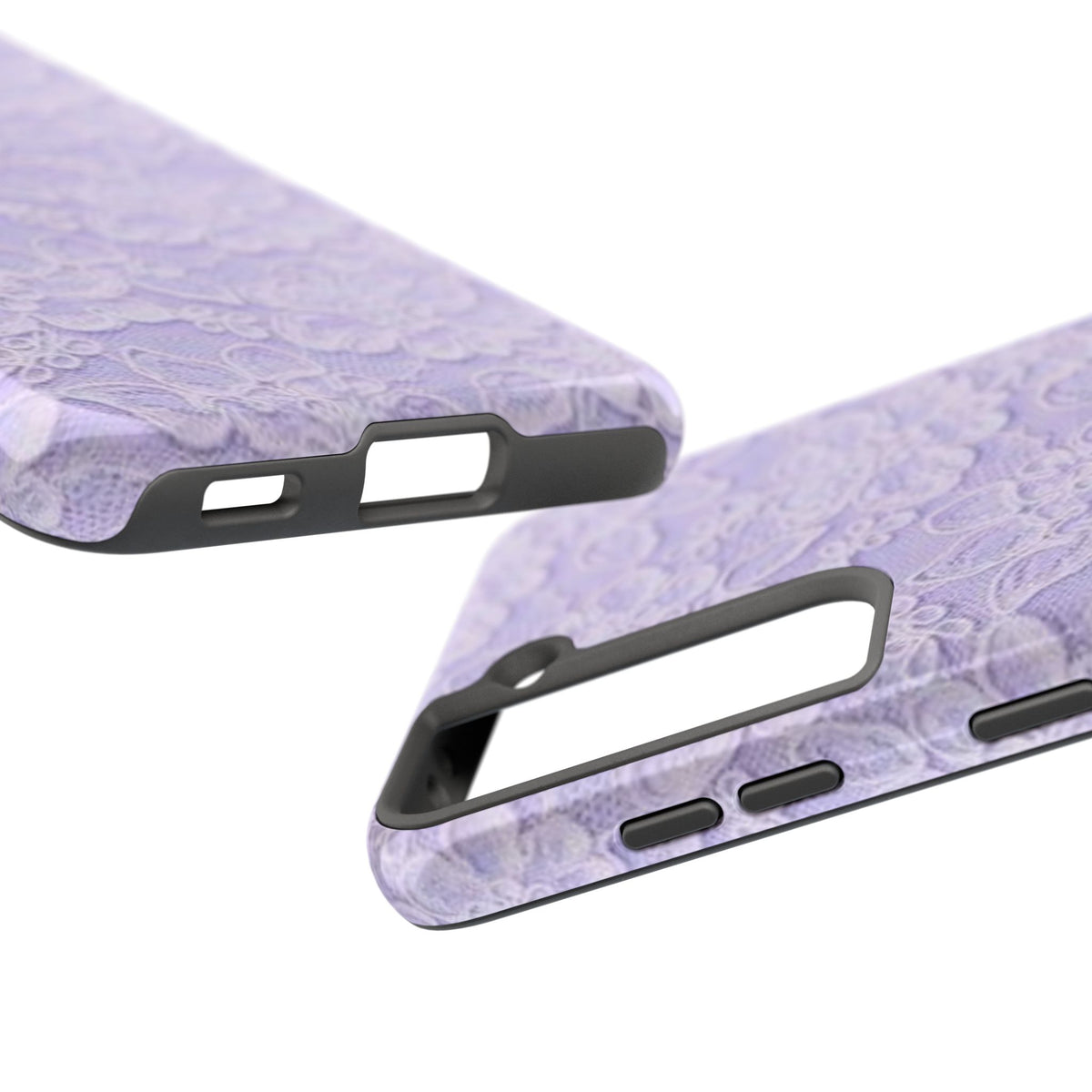 Purple Lace Cute Coquette Phone Case