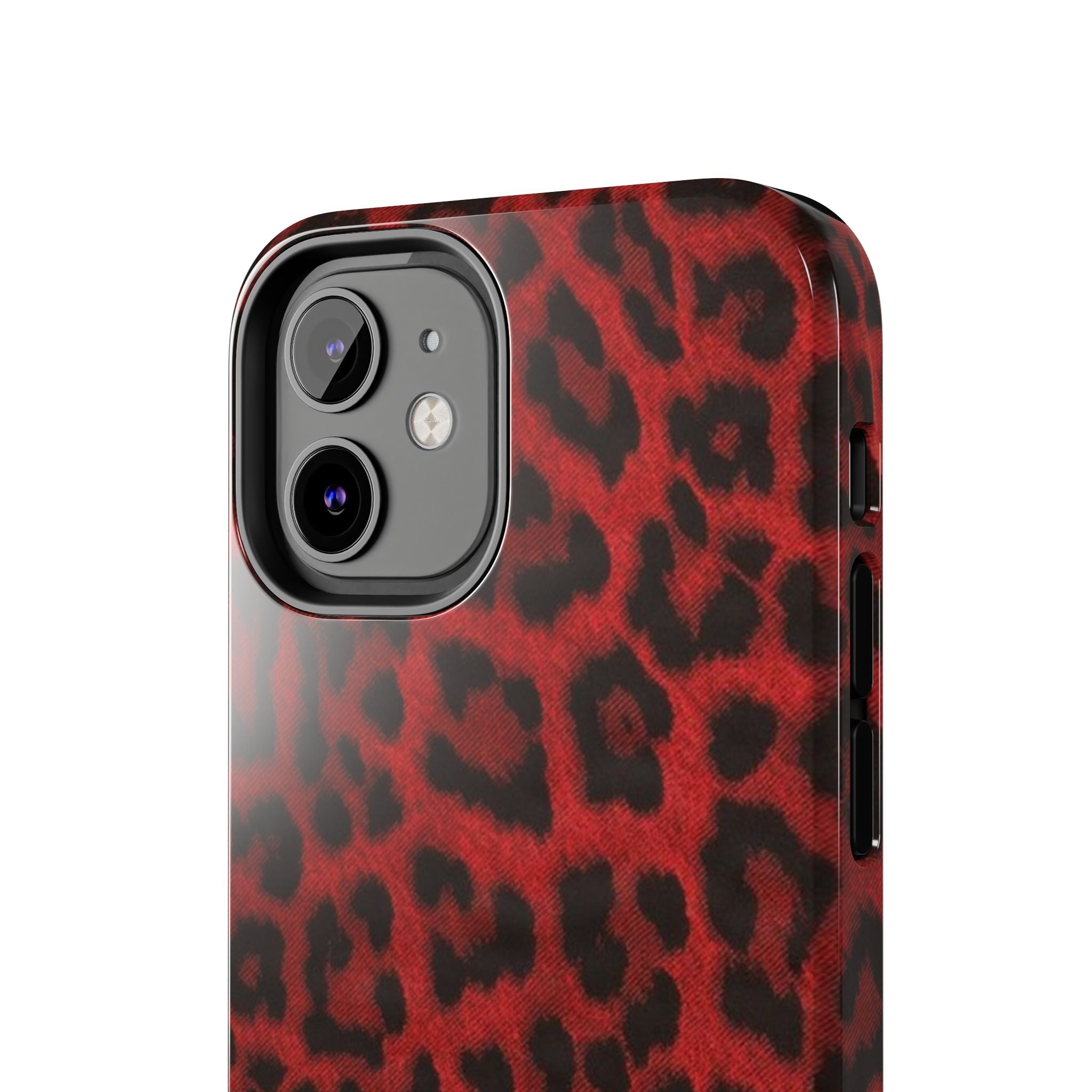 Red Cheetah Leopard Phone Case  - Tough Impact-Resistant Case