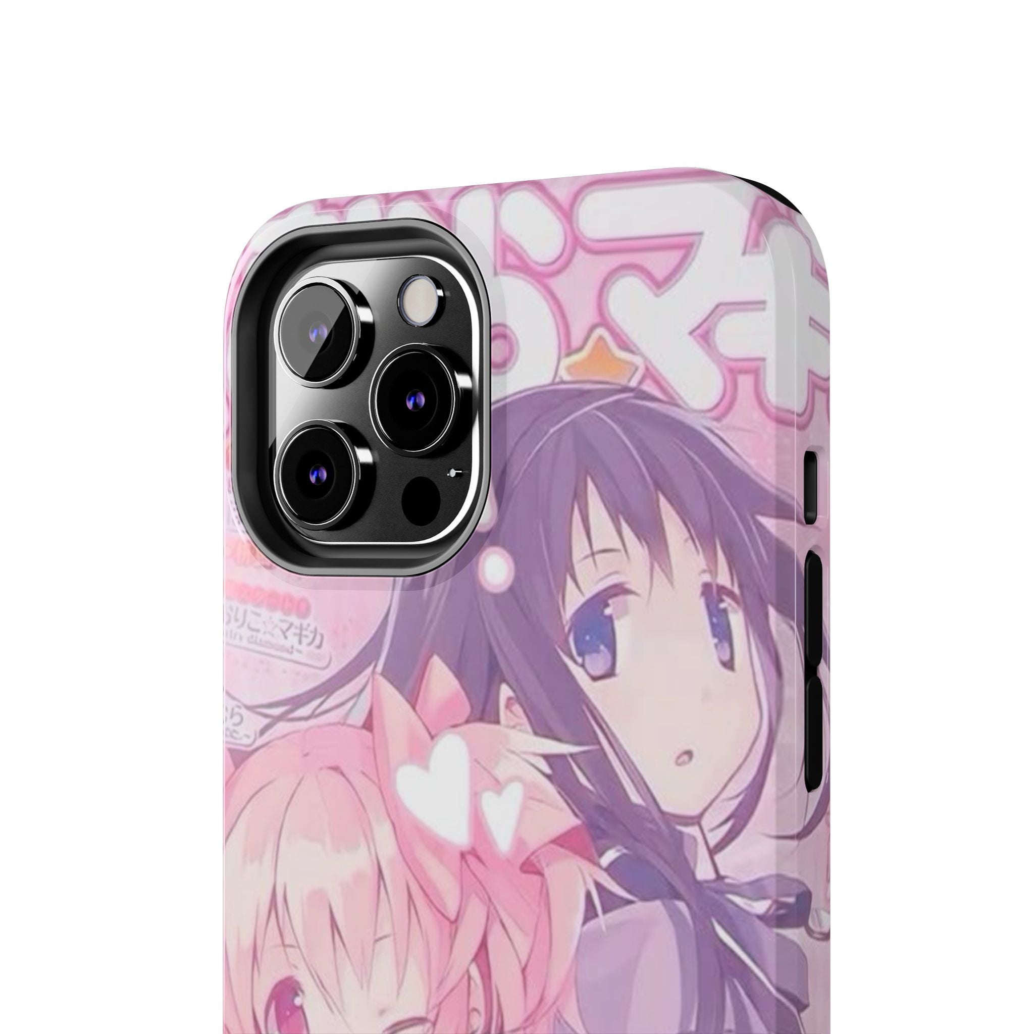 Cute Pink and Purple Anime Phone Case