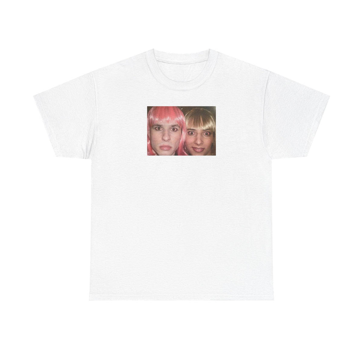 Proud Slushy Noobz Martin and Hamzah Funny Faded Wig Pic Fan Merch - 100% Cotton Tee
