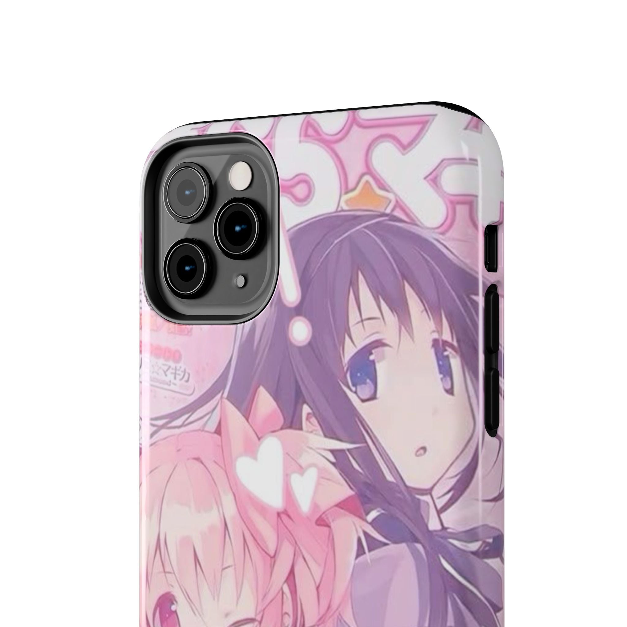Cute Pink and Purple Anime Phone Case