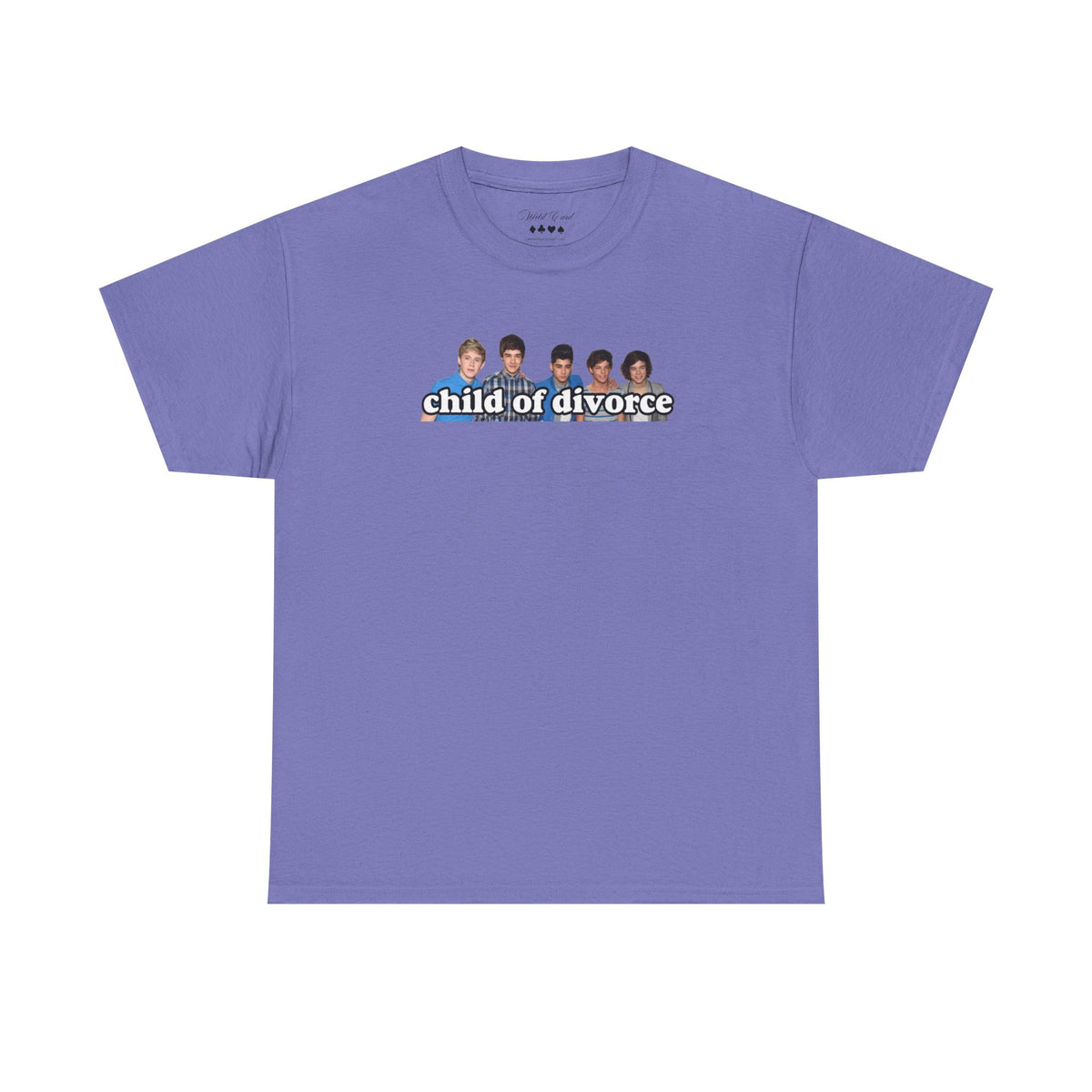 Child of Divorce 1D Fan Merch 100% Cotton T Shirt