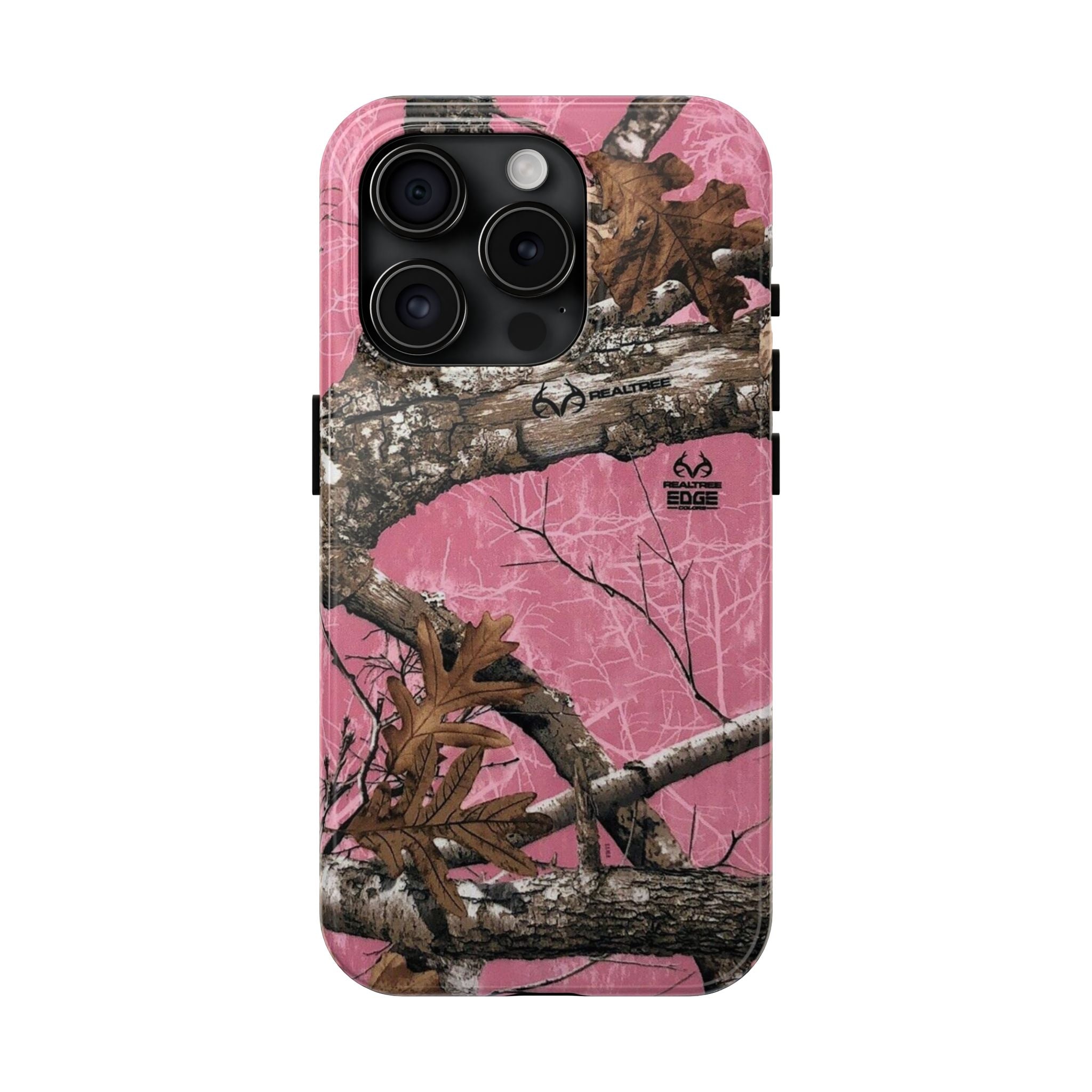 Pink Camo Real Tree Phone Case  - Tough Impact-Resistant Case