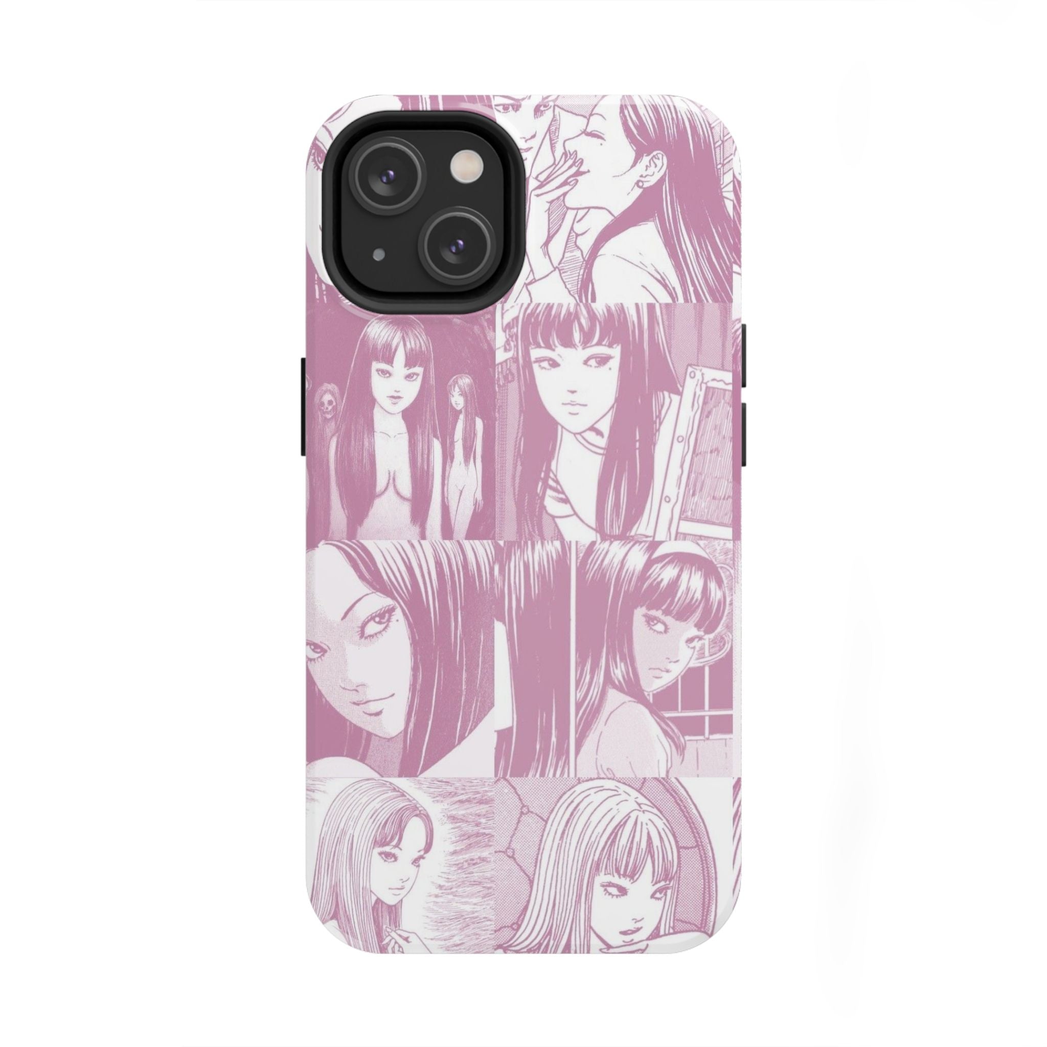 Cute Pink Anime Girl Comic BookPhone Case  - Tough Impact-Resistant Cases
