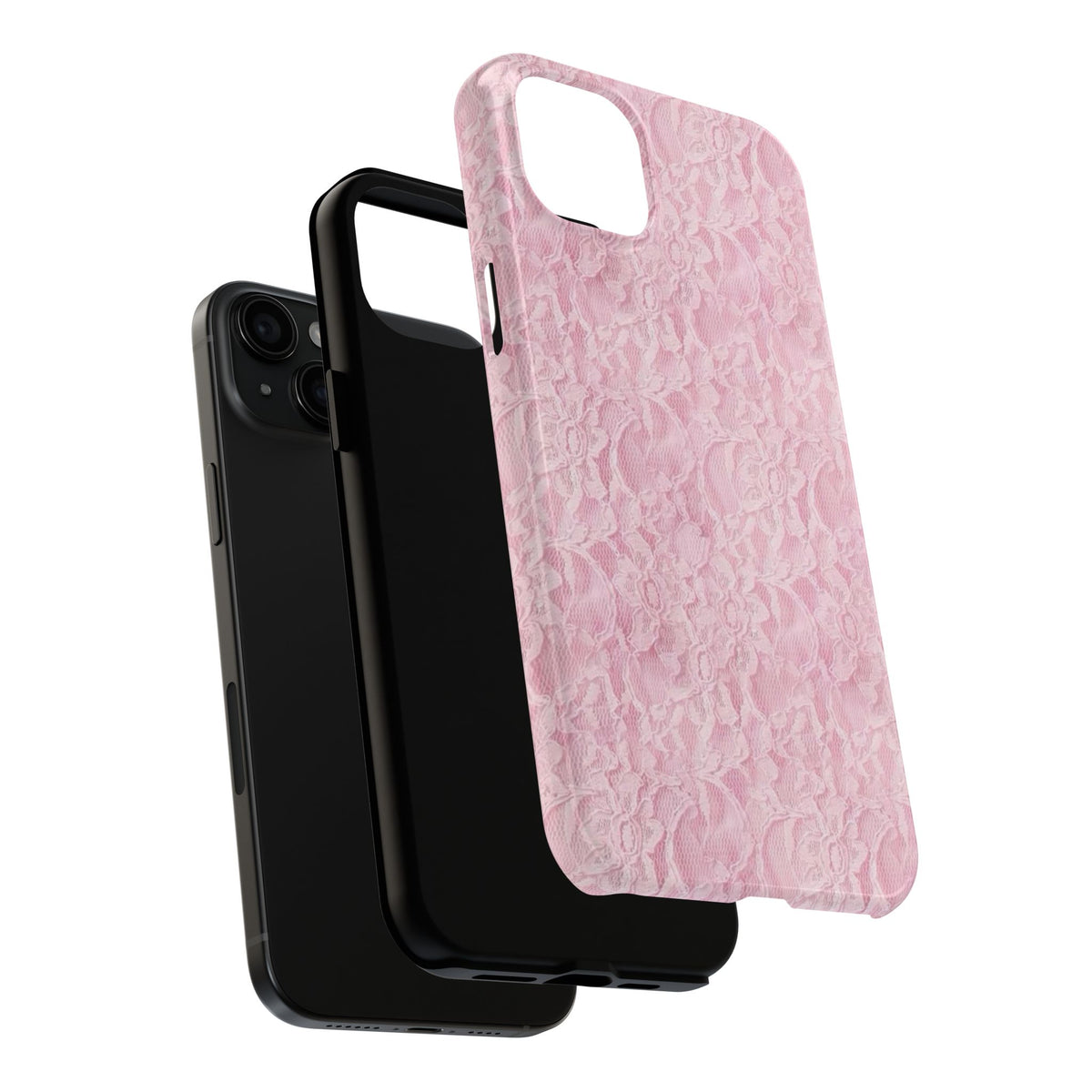 Pink Lace Phone Case
