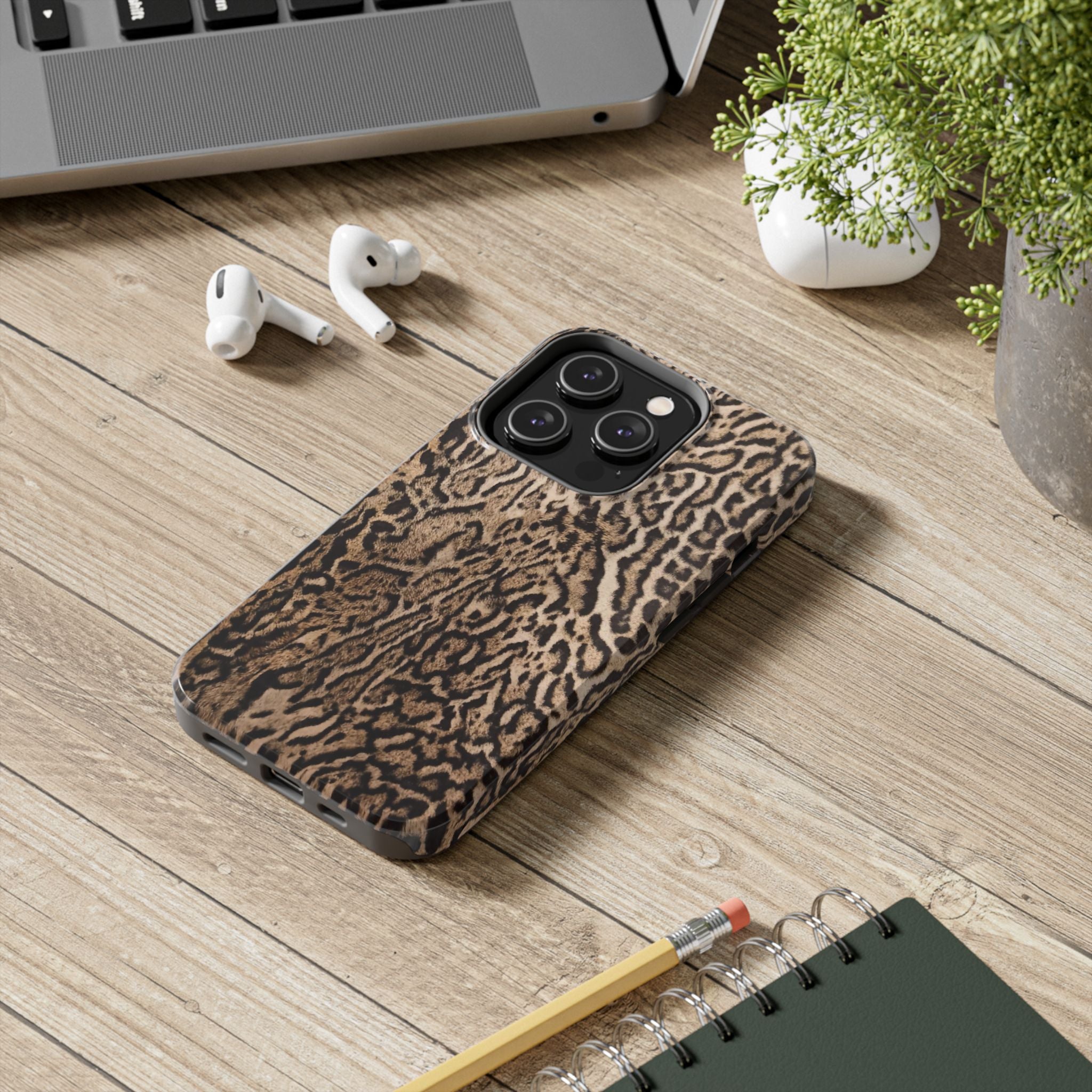 Light Cheetah Leopard Phone Case  - Tough Impact-Resistant Case