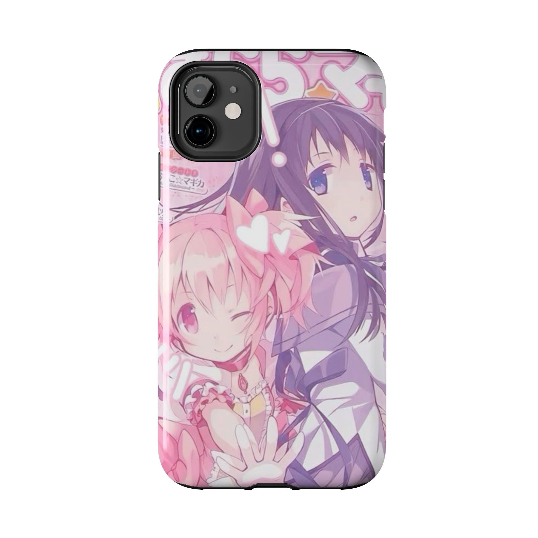 Cute Pink and Purple Anime Phone Case