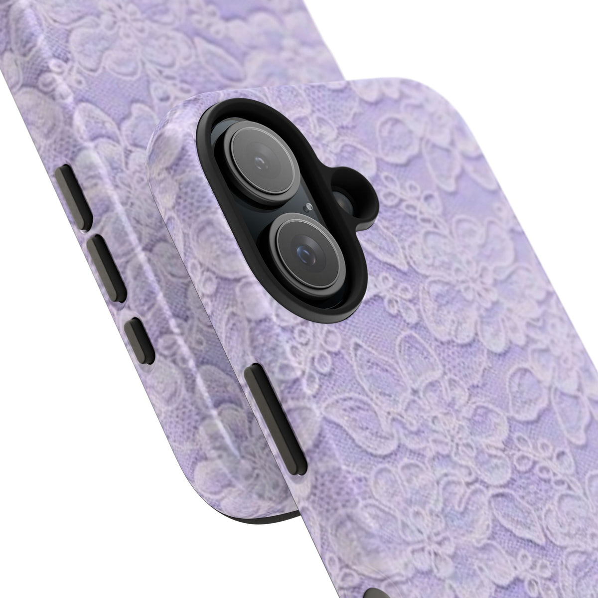 Purple Lace Cute Coquette Phone Case